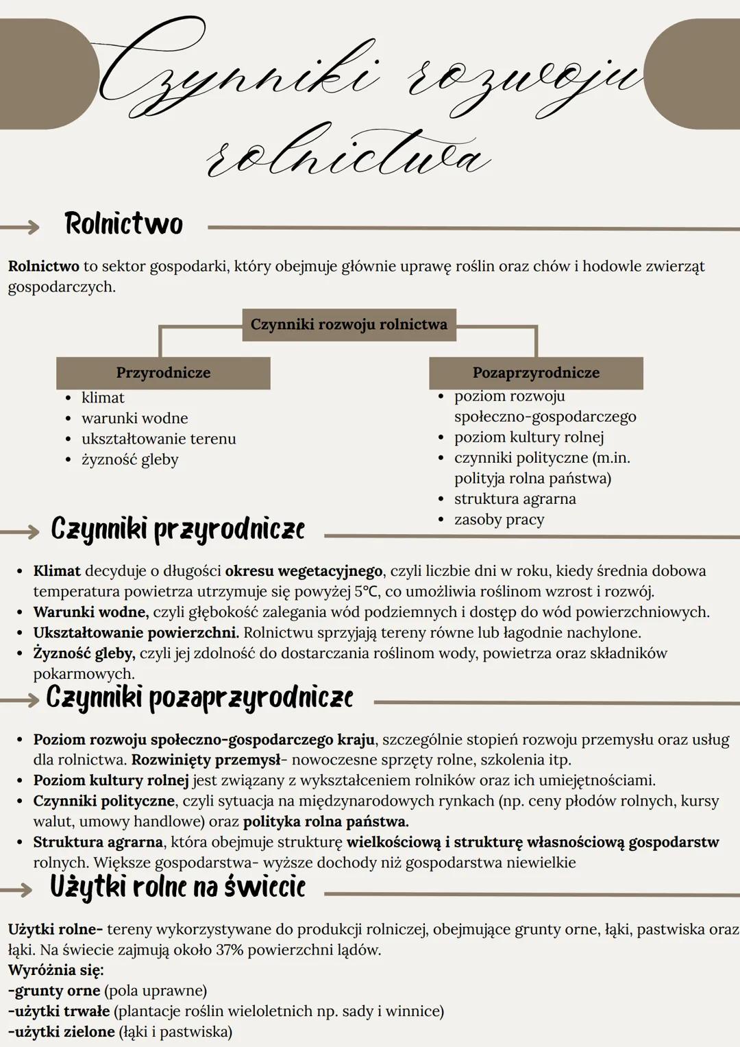 Rolnictwo, leśnictwo i rybactwo