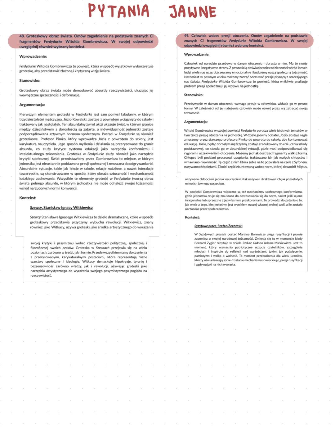 --- OCR Start ---
FEDYDURKE
Warszawa, Bolimow
lata 30 XX wicku
Witold Gombrowicz
Powieść awaugardowa, groteskowa
up. brak realizmu, osobliwe