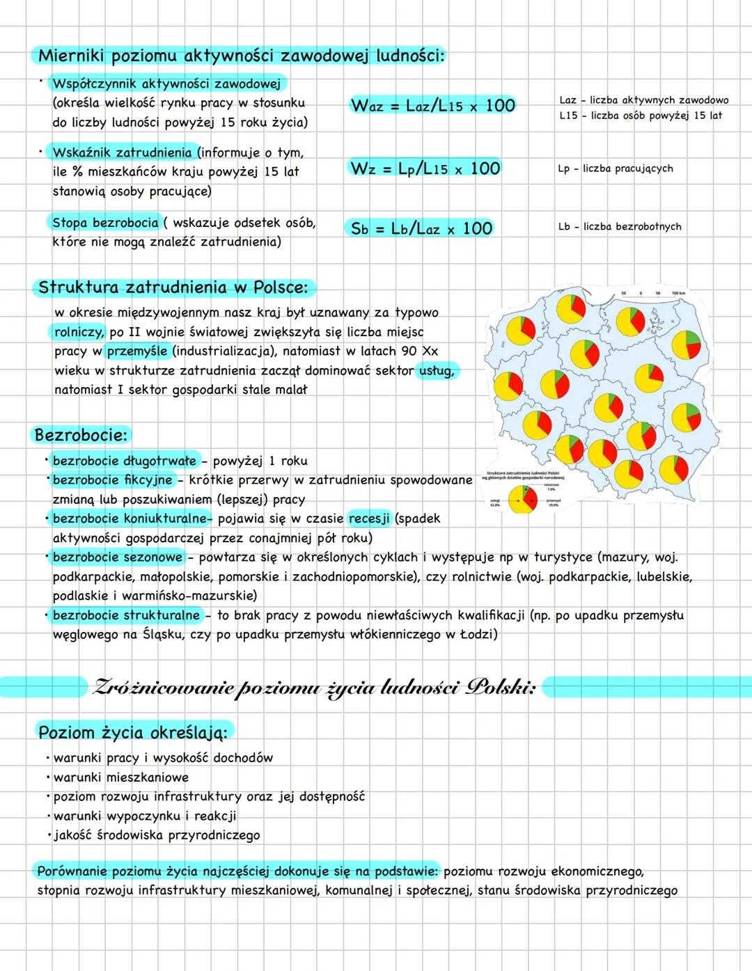 --- OCR Start ---
ludność i urbanizacja:
Liczba ludności Polski i jej zmiany:
Zmiany liczby ludności w Polsce w XX i XXI wieku:
II wojna świ