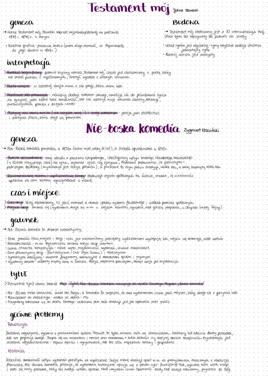 Romantyzm
POLSKA - od 1822 roku (ukazanie się Ballad i romansów Mickiewicza)
do 1864 roku (upadek powstania styczniowego).
cechy epoki
- odr