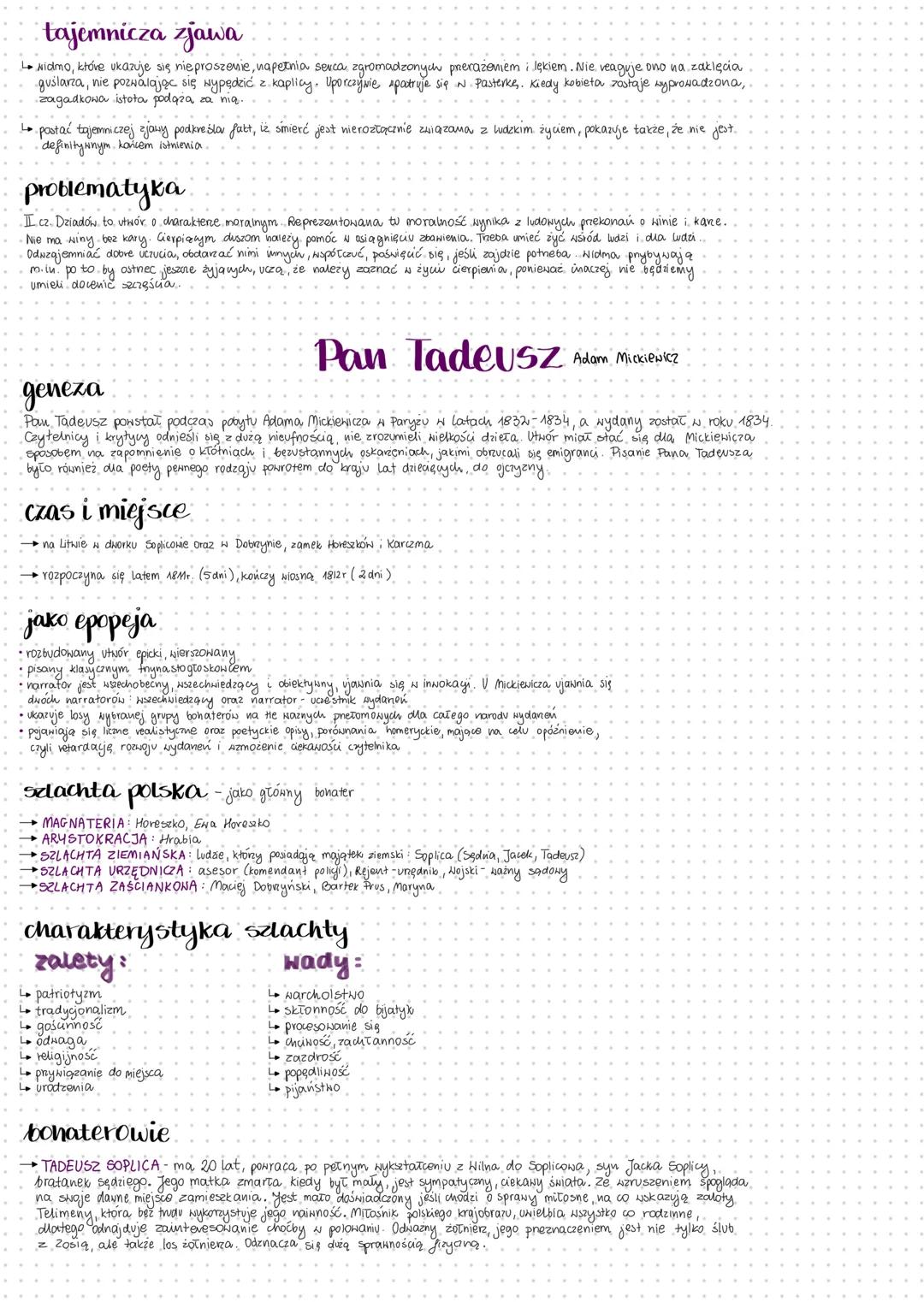 Romantyzm
POLSKA - od 1822 roku (ukazanie się Ballad i romansów Mickiewicza)
do 1864 roku (upadek powstania styczniowego).
cechy epoki
- odr