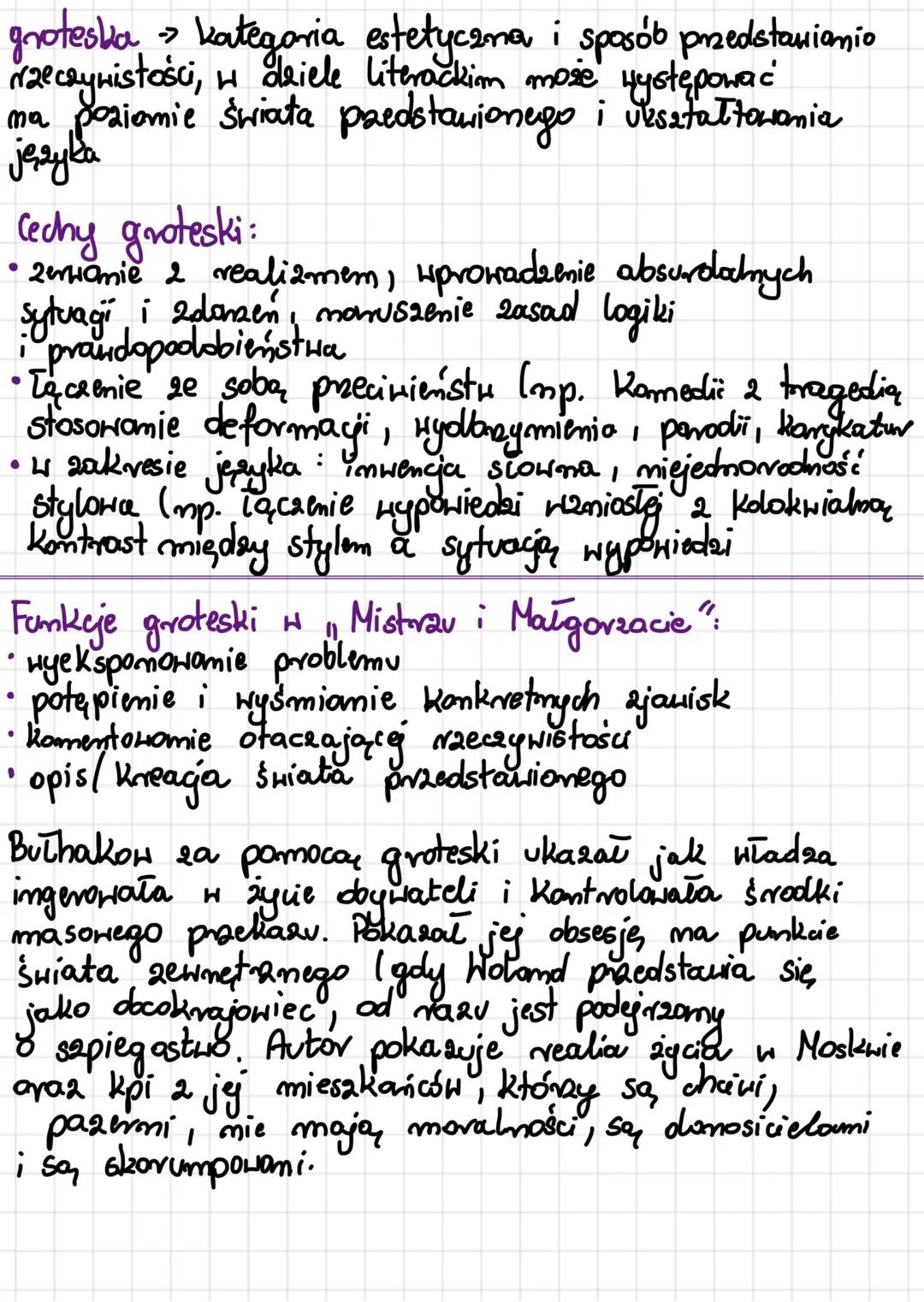 "Mistra i Małgorzata" Michail Buthakow
Geneza utworu
Powieść ta powstawała przez 12 lat (1928-1940)
Związku Radzieckim Były to czasy terroru