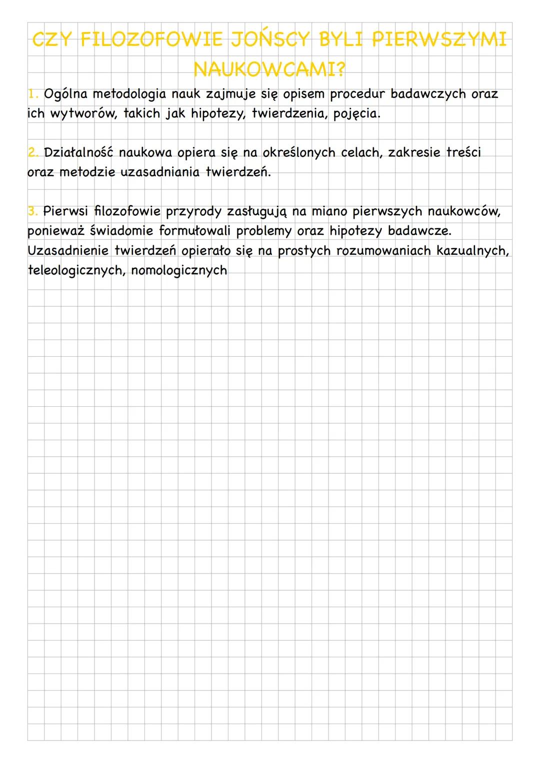 PIERWSZE
PYTANIA
FILOZOFICZNE
W POSZUKIWANIU ARCHE. JOŃSCY
FILOZOFOWIE PRZYRODY
1. Pierwsze rozważania filozoficzne bazowały na przejściu od