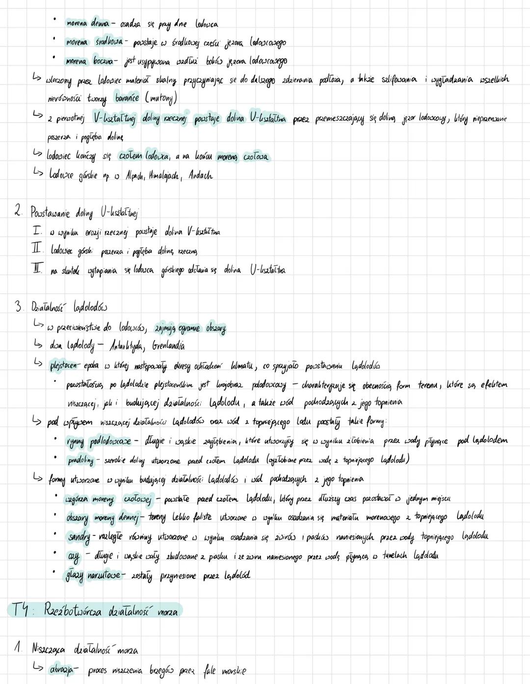 T1: Wietrzenie. Procesy krasowe.
1. Procesy zewnętrzne kształtujące powierzchnie Ziemi:
↳ działalność wiatru
> wietrzenie
↳ działalność zel