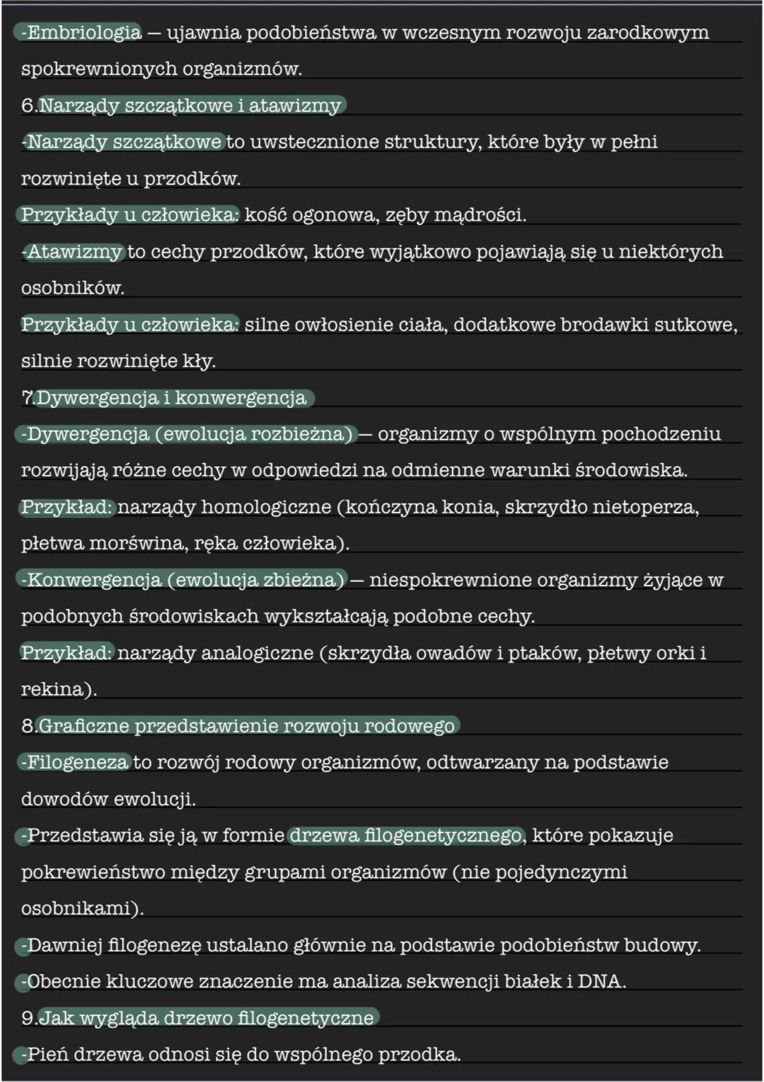 --- OCR Start ---
Źródła wiedzy o ewolucji
1. Ewolucja biologiczna jest to proces stopniowych, nieodwracalnych
zmian w grupach organizmów, p
