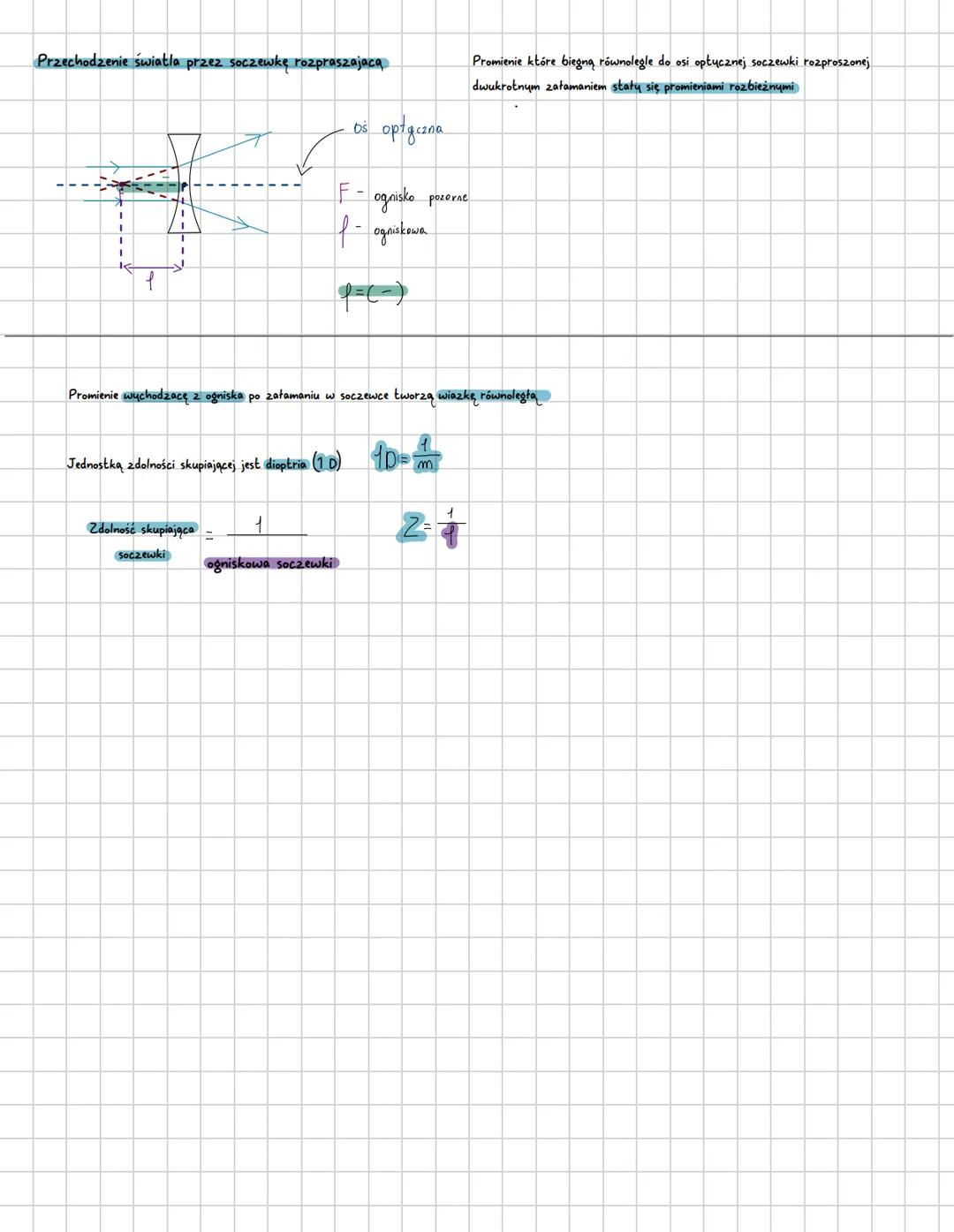 --- OCR Start ---
Soczewki
Soczewki -Bryła wykonana ze szkła luto twórcza sztucznego. Ciało przezroczyste
Soczewki
Π
Π
Skupiające
grubsze na