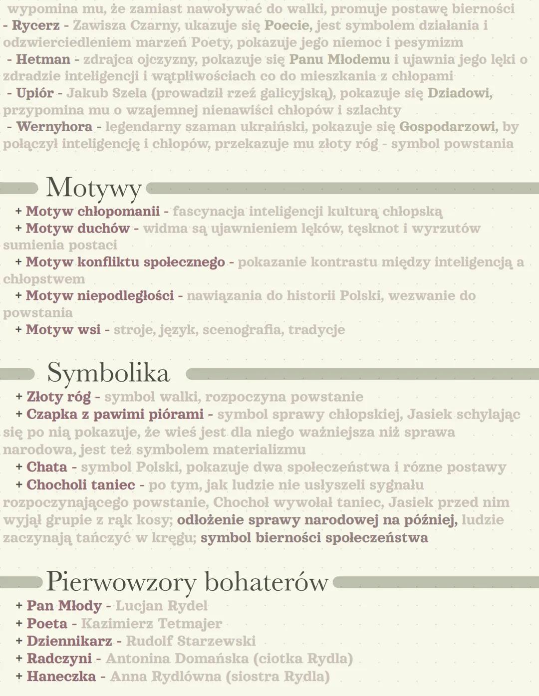 --- OCR Start ---
Wesele Stanisław Wyspiański
Czas akcji
+ 1900r.
+ Noc i ranek z 20 na 21 listopada
Miejsce akcji
+ Dworek we wsi Bronowice