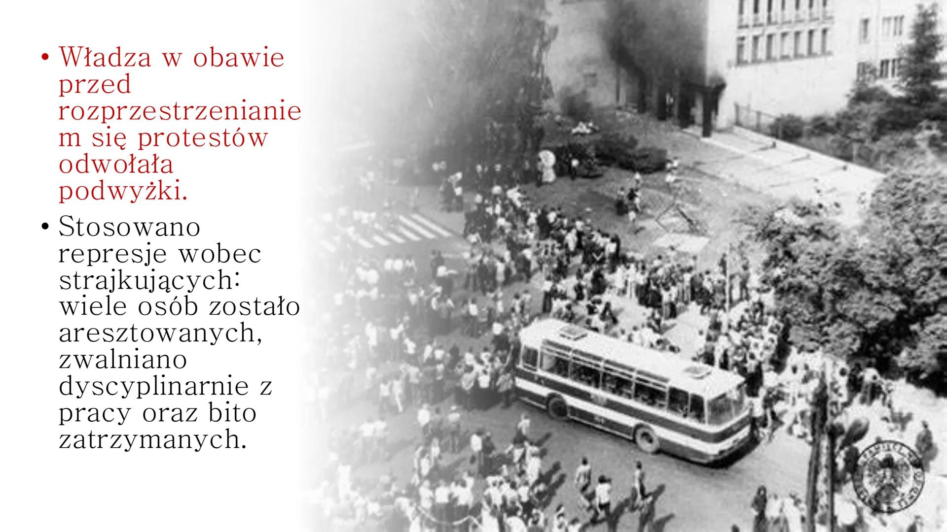 Początki opozycji demokratycznej w Polsce # Czerwiec 1976 r.
* Polityka wprowadzona przez Gierka zaczęła przynosić fatalne skutki już w dru