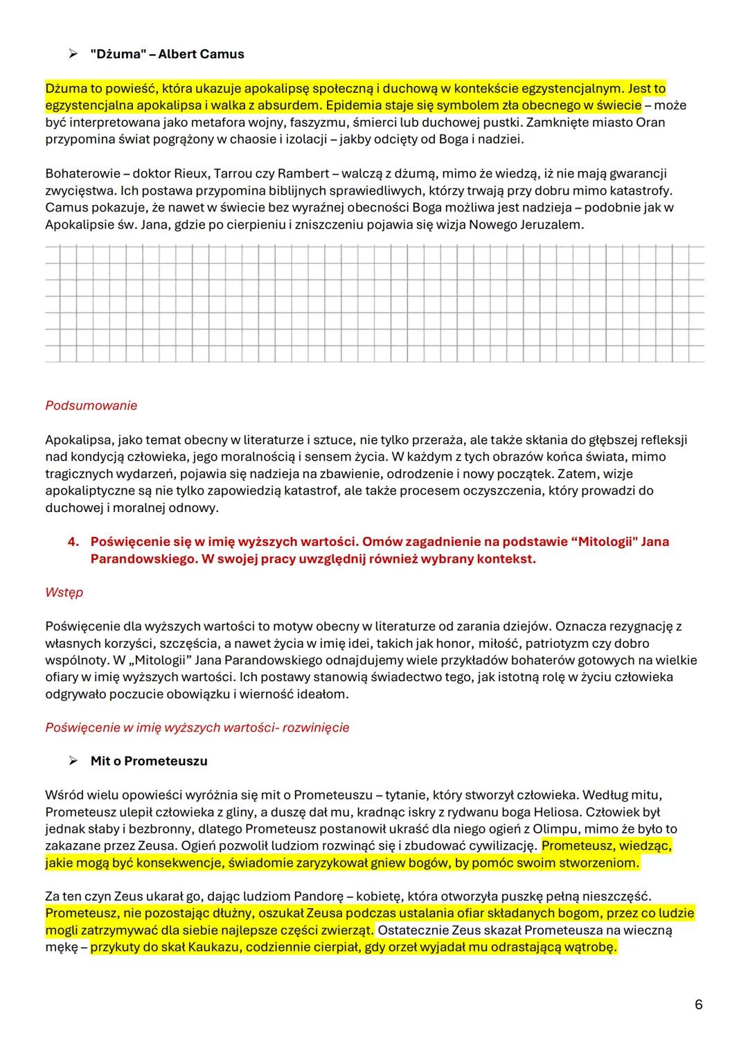## PYTANIA JAWNE MATURA 2025
1. Motyw cierpienia niezawinionego. Omów zagadnienie na podstawie znanych Ci fragmentów Księgi
Hioba. W swojej