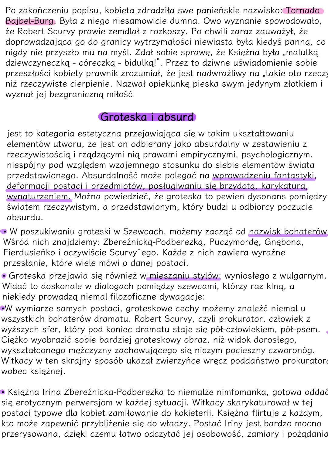 Szewcy
Stanisław Ignacy Witkiewicz
problematyka W całej twórczości Witkiewicza przewija
się pojęcie tajemnicy istnienia. Stała się
ona centr