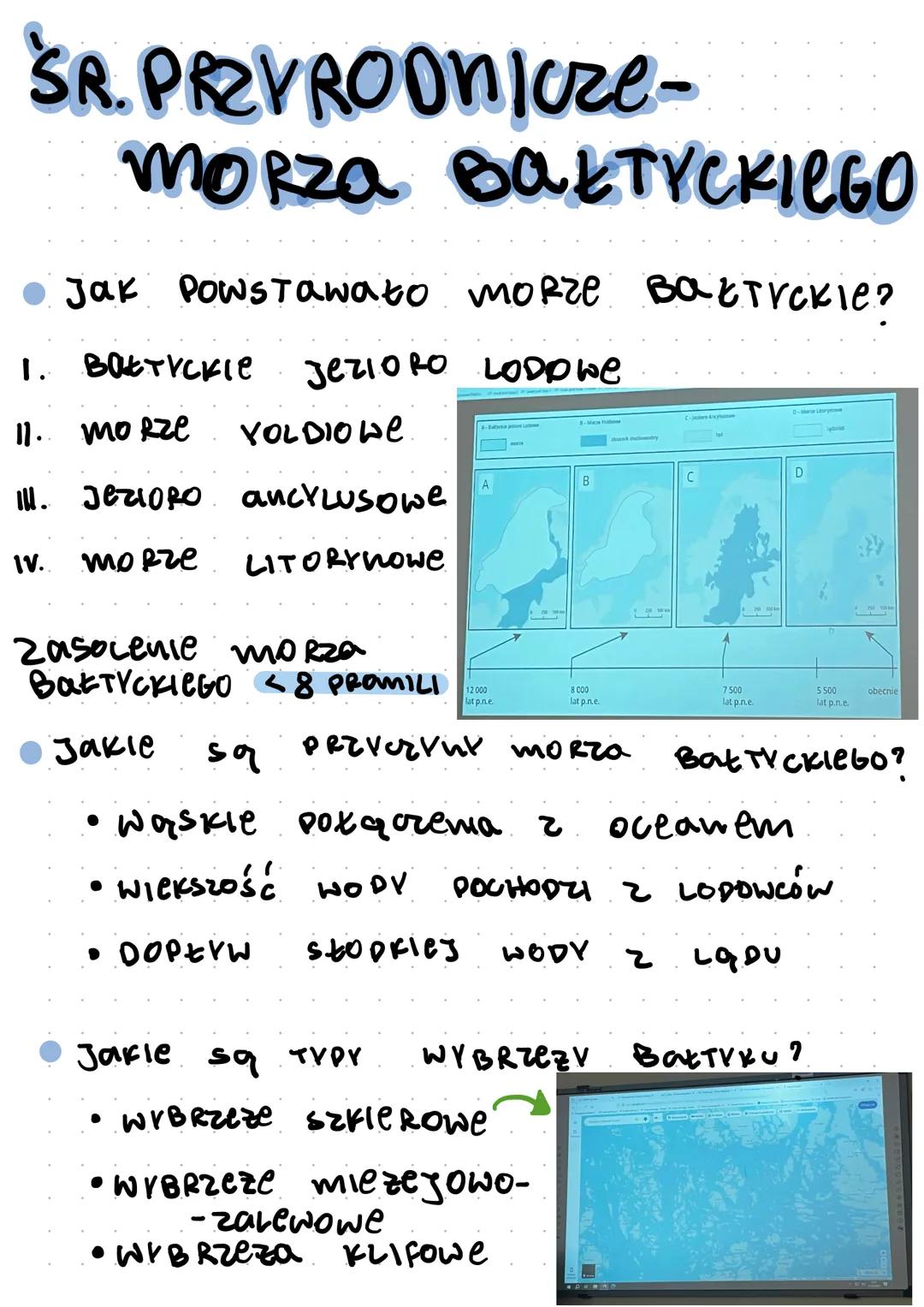 --- OCR Start ---
SR. PRZYROONIcze-
morza BAŁTYCKIEGO
• Jak Powstawało morze Bałtyckie?
I. BAŁTYCKIE JEZIORO LODOWE
II. morze YOLDIOWE
III.