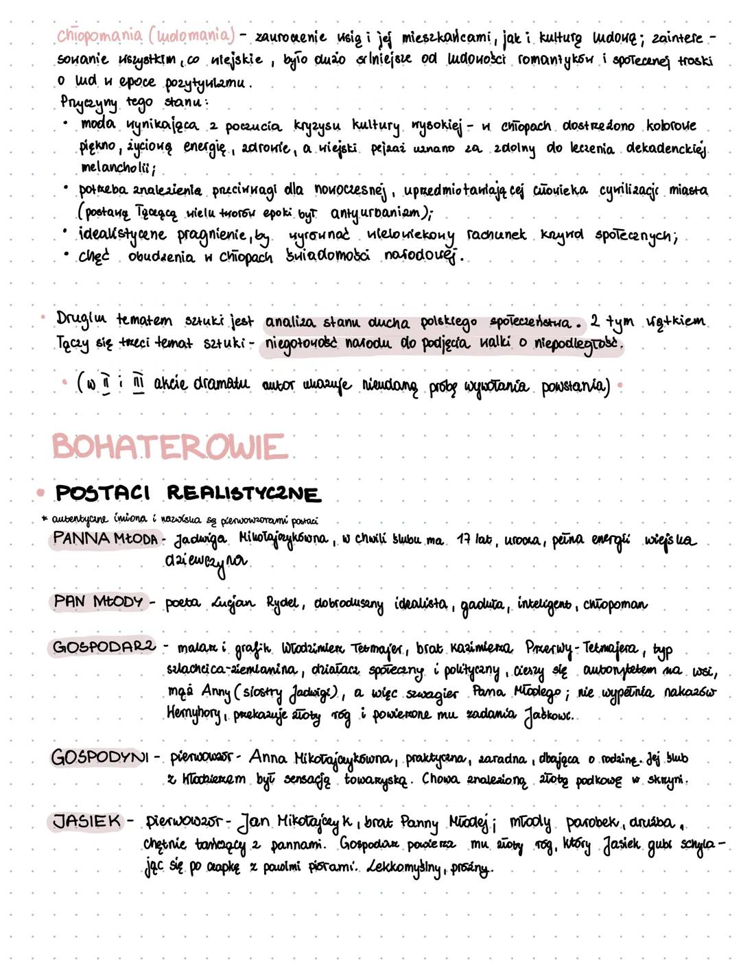 # "Wesele" Stanisław Wyspiański
## GENEZA
Wyspiański napisał "Wesele" zainspirowany autentycznymi uroczystościami weselnymi, które odbyły s