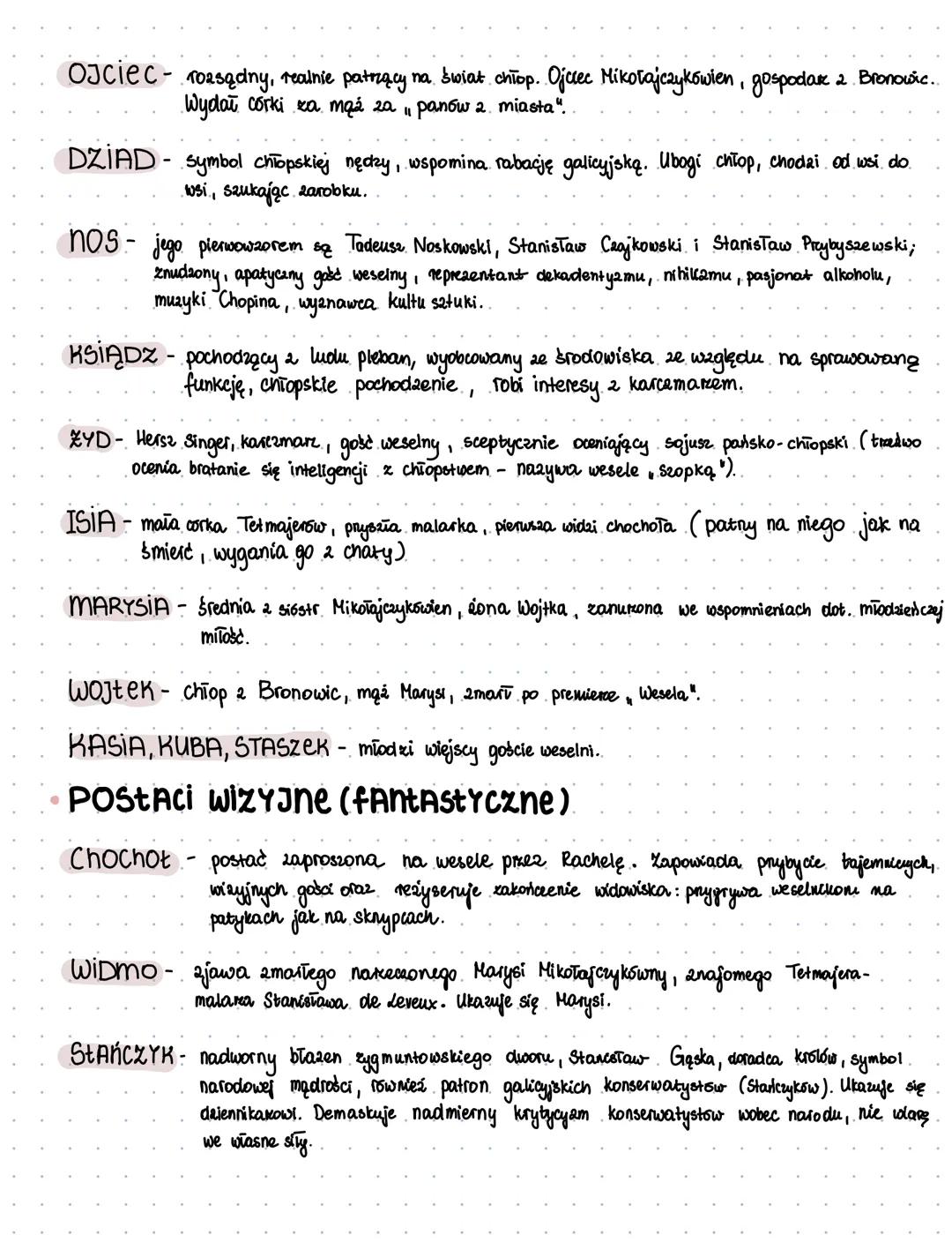 # "Wesele" Stanisław Wyspiański
## GENEZA
Wyspiański napisał "Wesele" zainspirowany autentycznymi uroczystościami weselnymi, które odbyły s