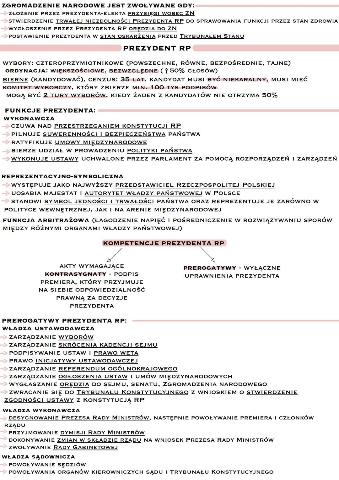 # KONSTYTUCJA RP
**PREAMBUŁA** - UROCZYSTY WSTĘP DO KONSTYTUCJI MIĘDZY TYTUŁEM A PRZEPISAMI. OPISUJE CELĘ KONSTYTUCJI, JEJ FUNKCJĘ, ŹRÓDŁA