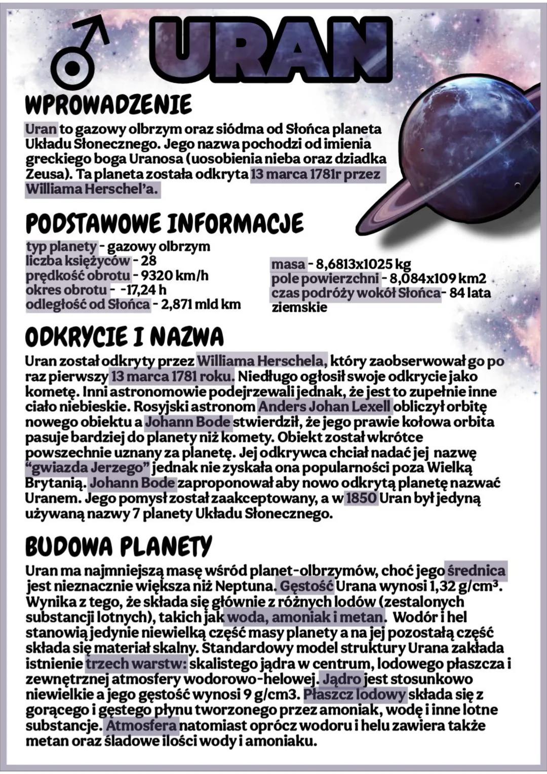 2 JOWISZ
PODSTAWOWE INFORMACJE
Jowisz to gazowy olbrzym i piąta planeta od Słońca w
Układzie Słonecznym. Jest największą planetą w
naszym sy