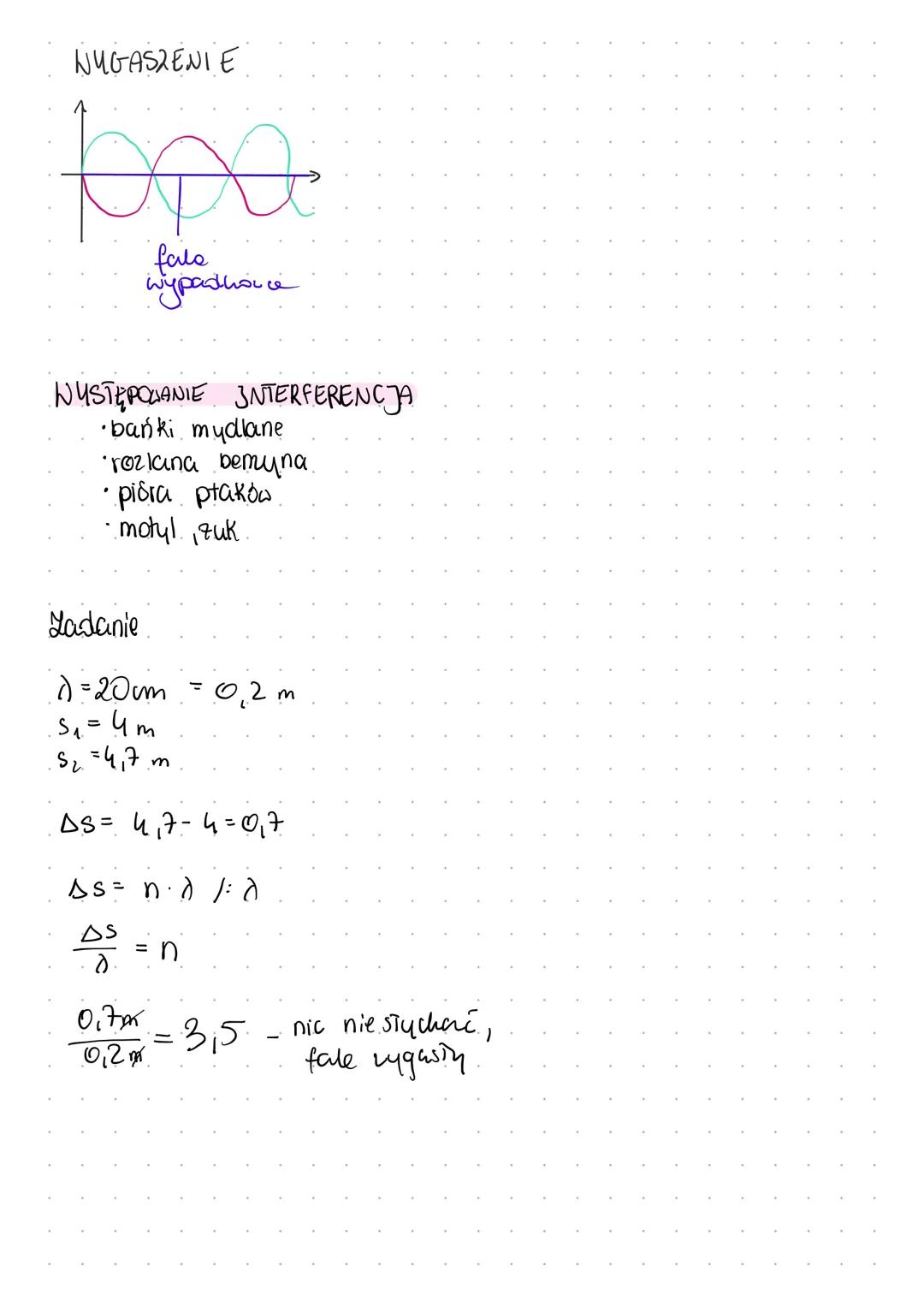 PODIE RICHNIE FALOUE
DOBILE PALI
kouste
Ksitairy fal
praskie
promien
fali
promien
fali
POWIERZ LINIE FALI
fala kulist a
fala dinighaver
fala
