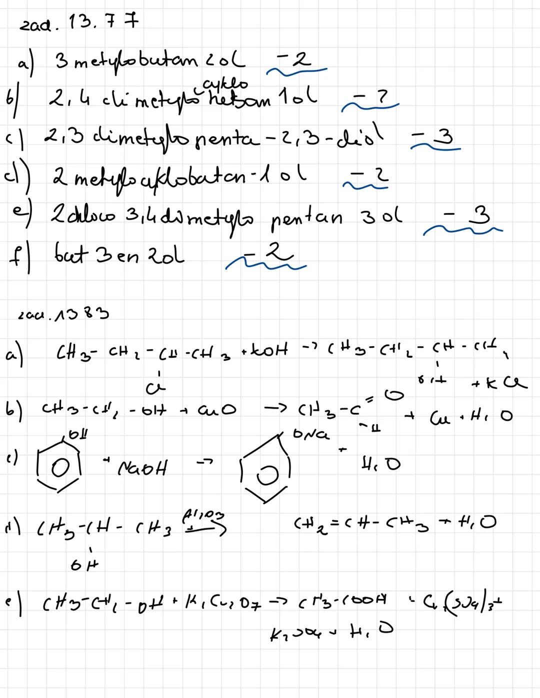 --- OCR Start ---
Alkohole m
- mają grupe hydroksylowa
CH3OH-metanol
CH3CH2OH-etanol
-OH
CnH2n+2 OH
CH3-CH-CH3-propan-2-ol (2rządowy)
1
OH
C