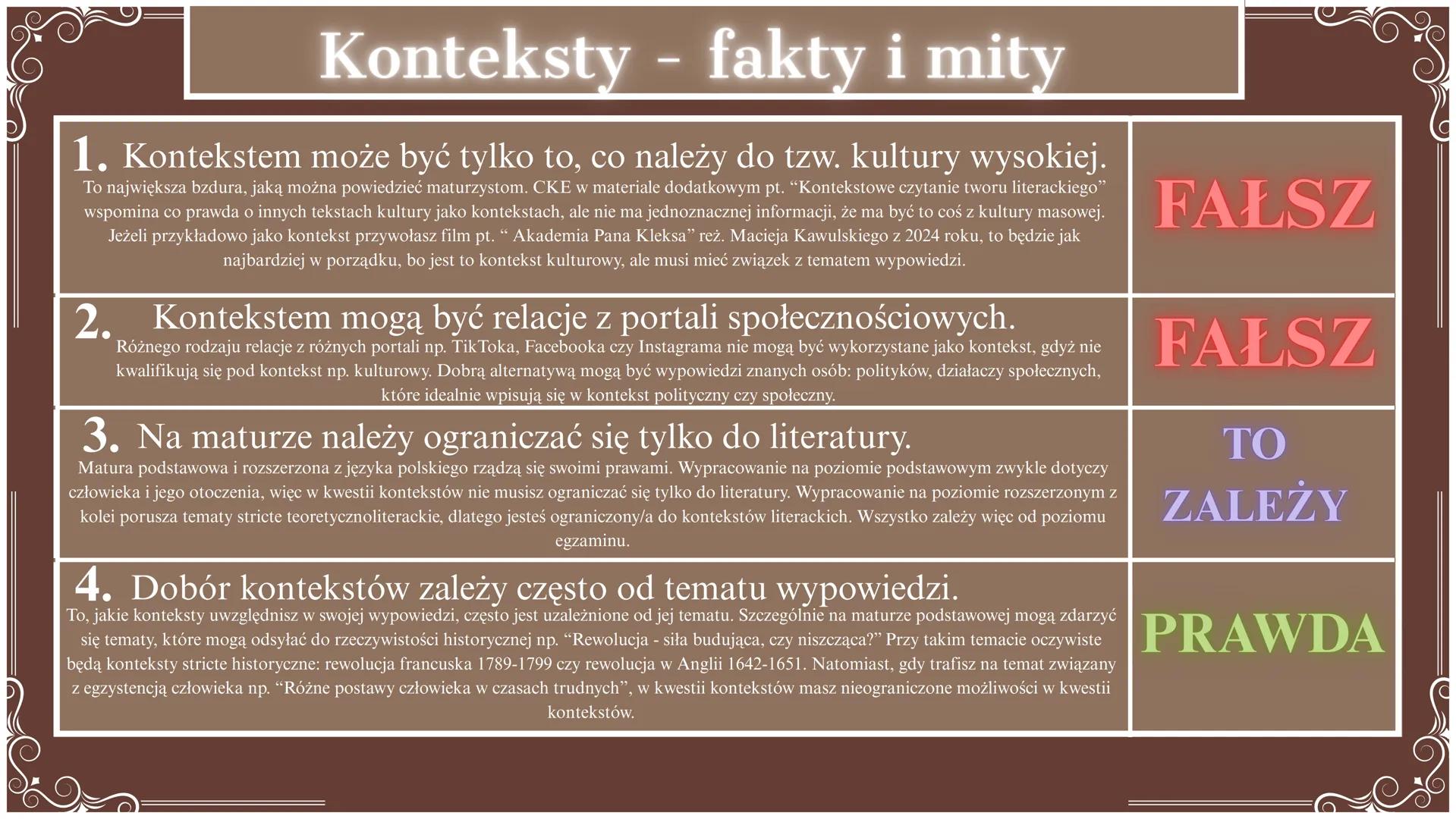 Konteksty w
kontekście
matury --- OCR Start ---
Czym są konteksty?
Przyjrzyj się rysunkowi obok. Wyobraź sobie, że przygotowujesz sałatkę
ja