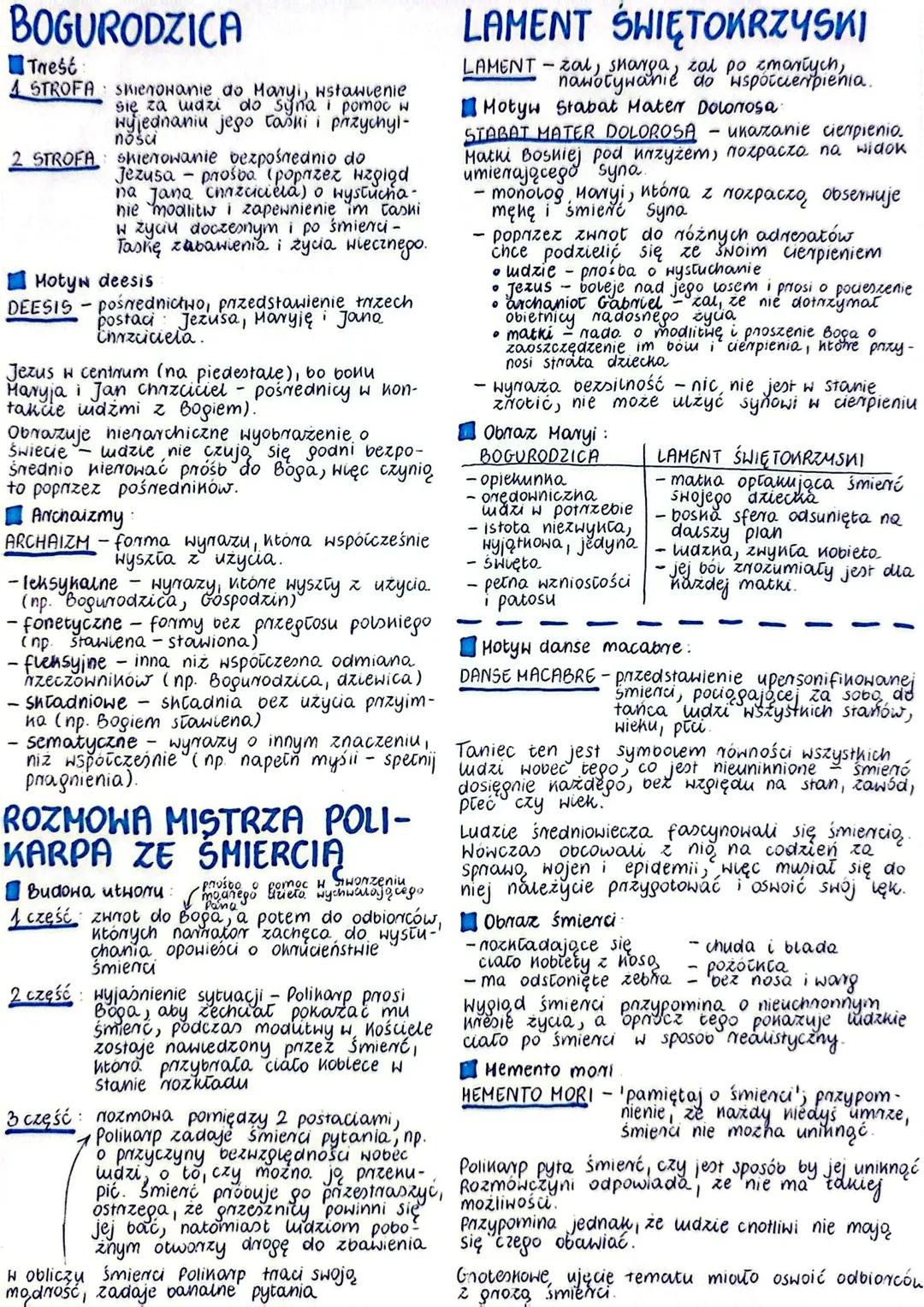 --- OCR Start ---
ŚREDNIOWIECZE
TEOCENTRYZM ideologia średniowieczna, której istoto, było podporządnowanie uszelkich
ziemskich spraw Bogu. W