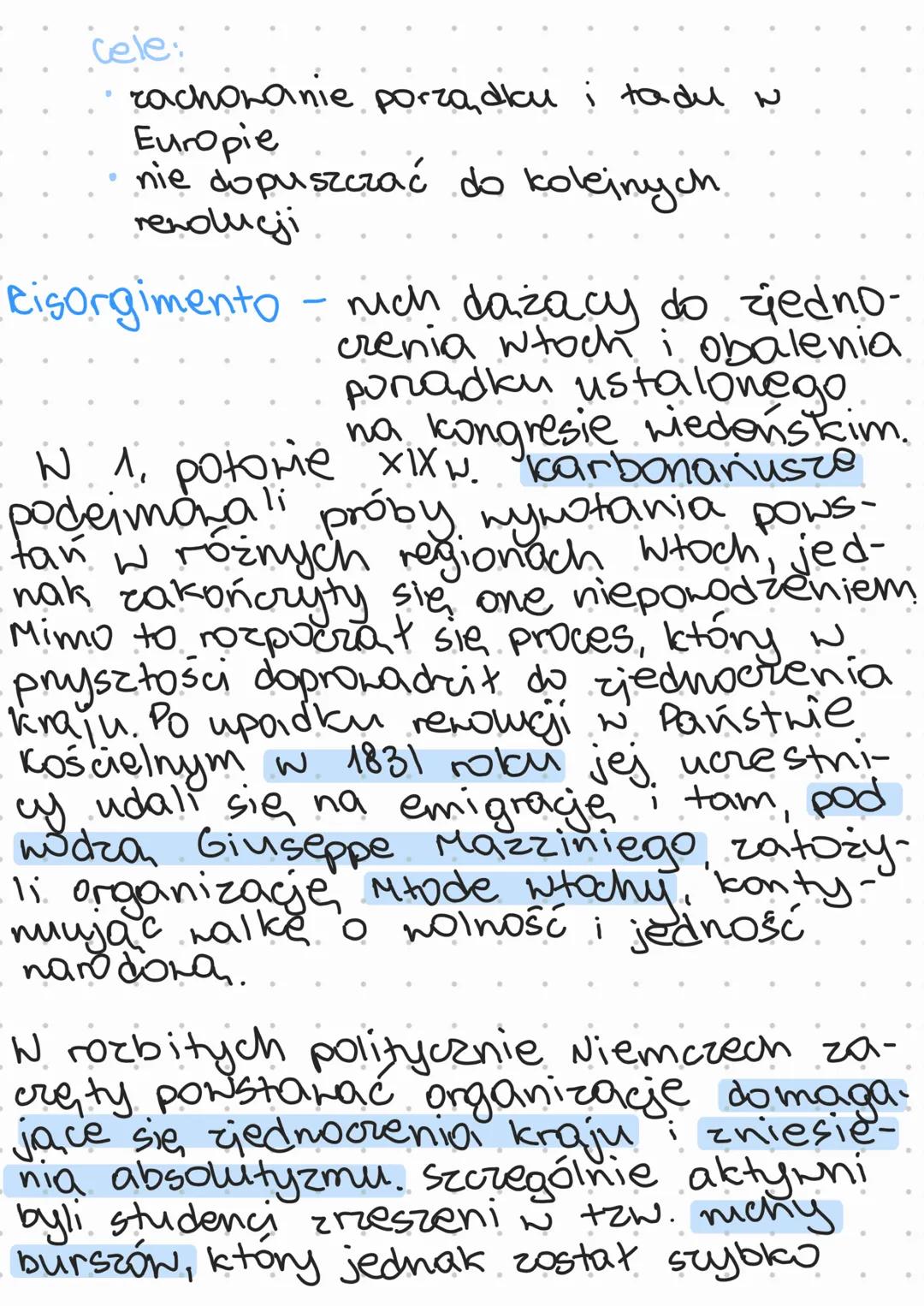 POWRÓT STAREGO ŁADU
Restauracja - powrót na trony państra
europejskich władców sprzed
Wielkiej Resolucji Francuskiej
Legitymizm - Nładza poc