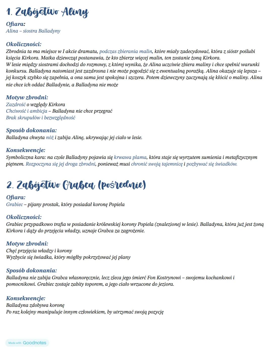 # Balladyna
**podstawowe informacje:**
* Autor: Juliusz Słowacki
* epoka: Romantyzm
* Gatunek literacki: dramat
* Rodzaj: tragedia
* Czas