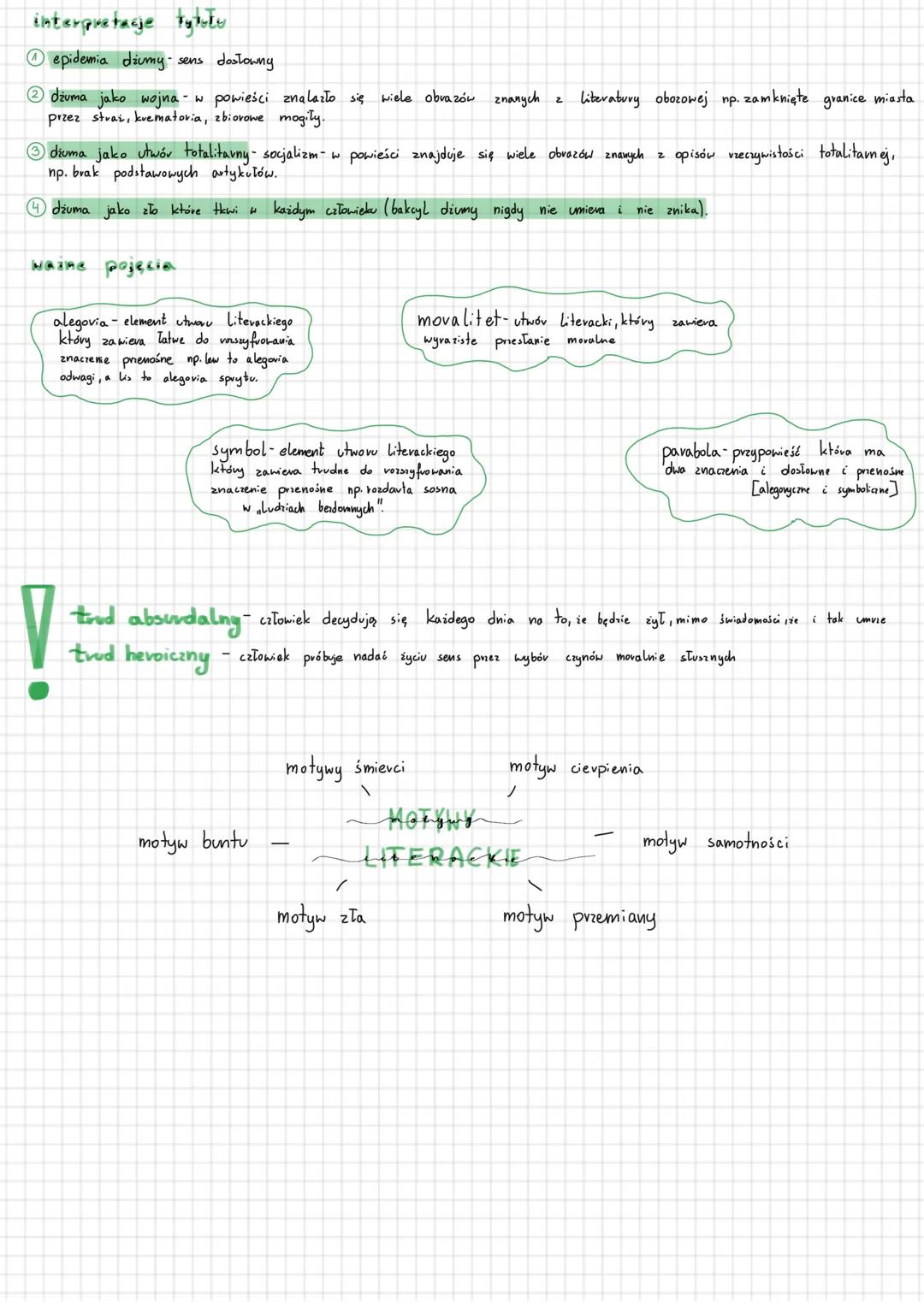 ALBERT
dżuma CAMUS
gatunek: powieść paraboliczna, epika
epoka: współczesność
czas i miejsce akcji
Od 16 kwietnia w latach czterdziestych (ni