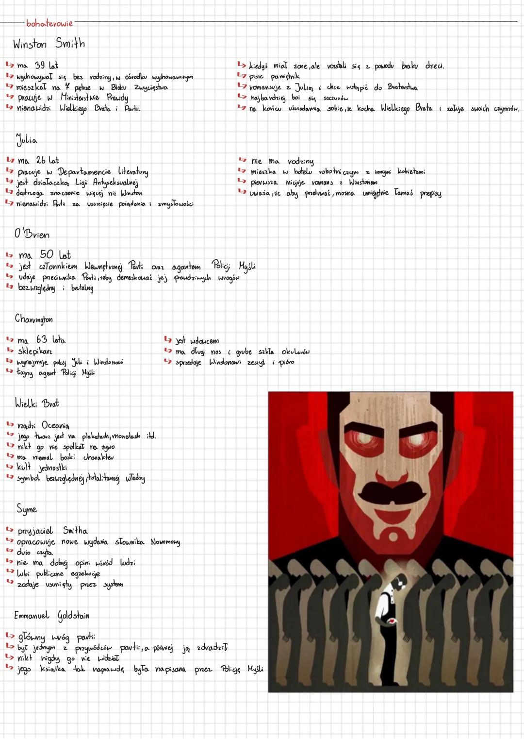 -gatunek
Rok 1984 George Orell
Rok 1984" to powieść dystopijna ukazująca świat przyszłości. Tam totalitaryam
jest na samym szczycie szczycie