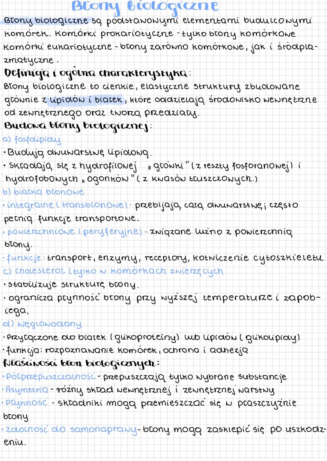 --- OCR Start ---
Brony biologiczne
Brony biologiczne są podstawowymi elementami budulconymi
komórek. komórki prokariotyczne - tylko ьгопу к