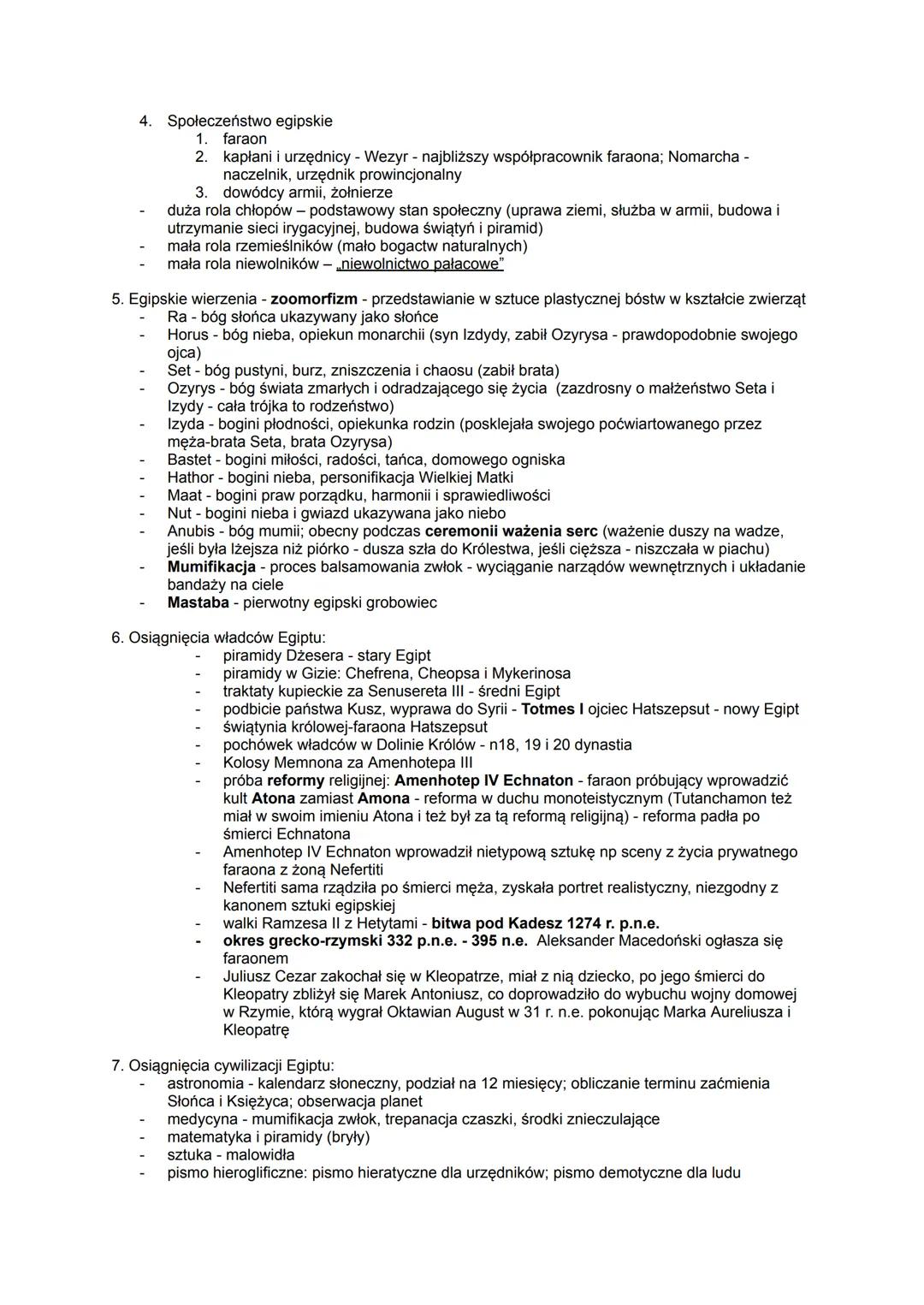 NAUKI POMOCNICZE HISTORII
1. Historia - nauka zajmująca się badaniem przeszłości od pojawienia się źródeł pisanych.
Okres od pojawienia się