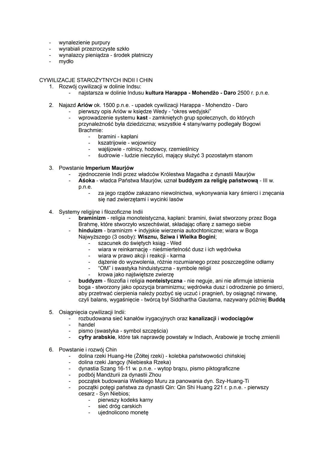 NAUKI POMOCNICZE HISTORII
1. Historia - nauka zajmująca się badaniem przeszłości od pojawienia się źródeł pisanych.
Okres od pojawienia się