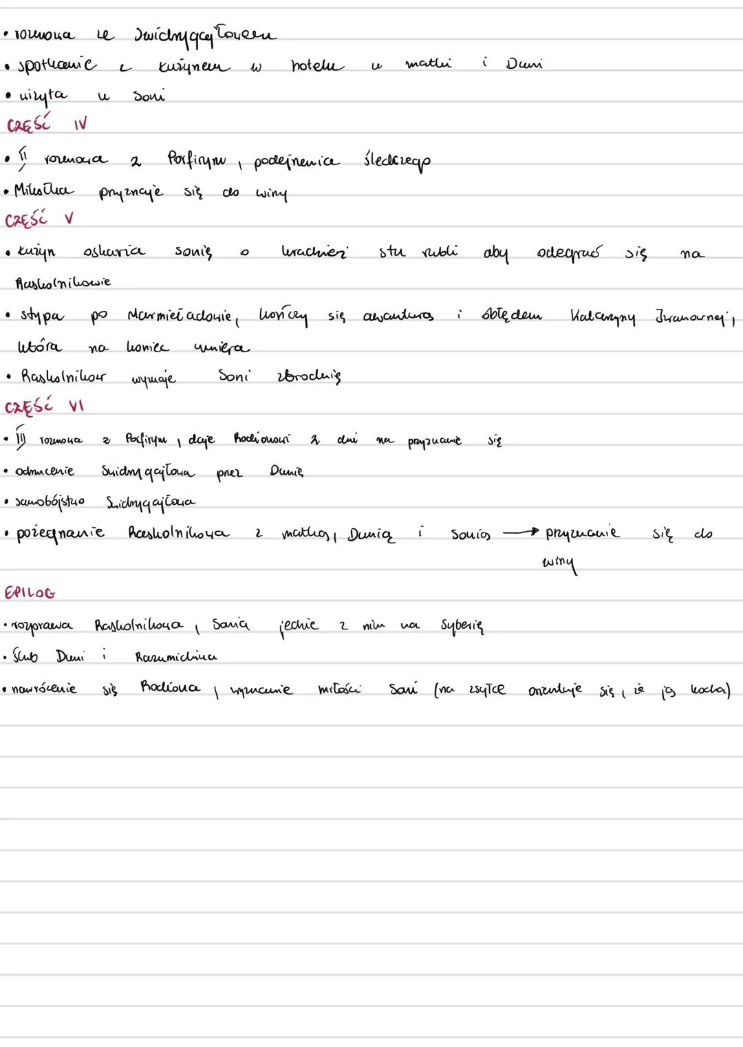 Zbrodnia i
kara
EPOKA: realizm (w Polsce pozytywizm)
RODAJ: epika
Studium psychologiczne 23-letniego Rodiona Raskolnikowa, który postanawia