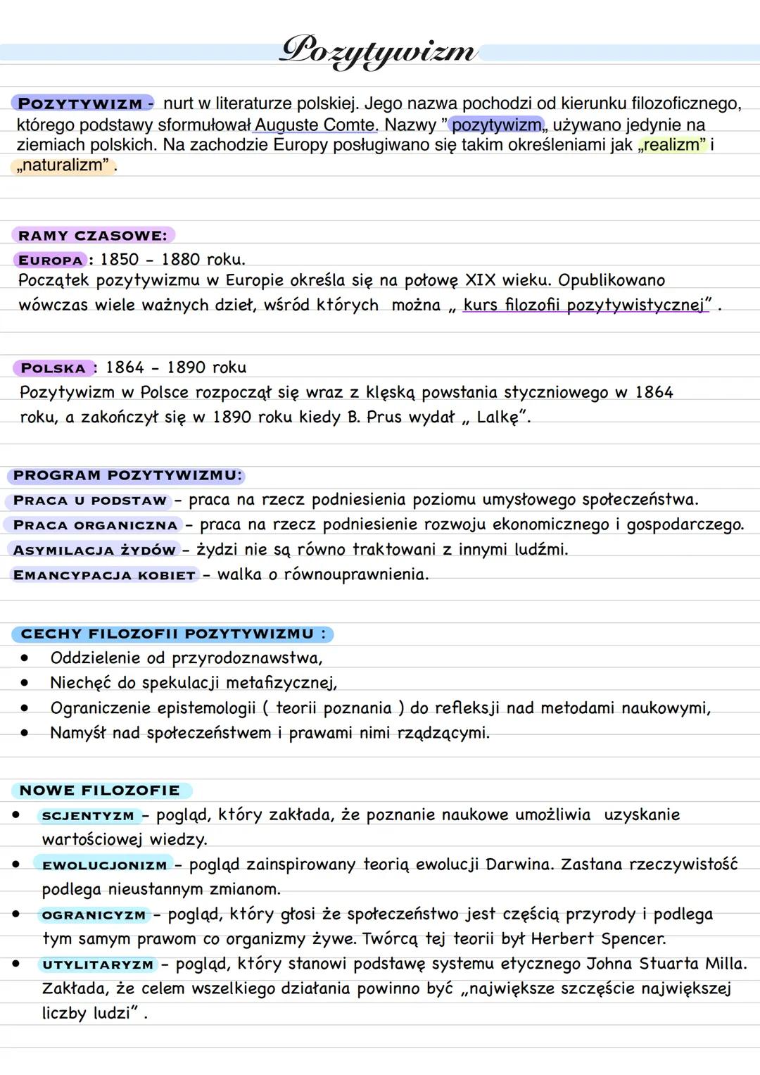 Pozytywizm
