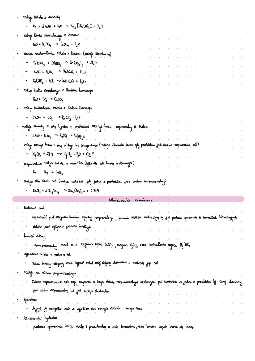 Ls Związki jonowe zbudowane z kationów metali lub kationów $NH_4^+$ i anionów reszt kwasowych
Klasyfikacja
* Obojętne
* L> proste