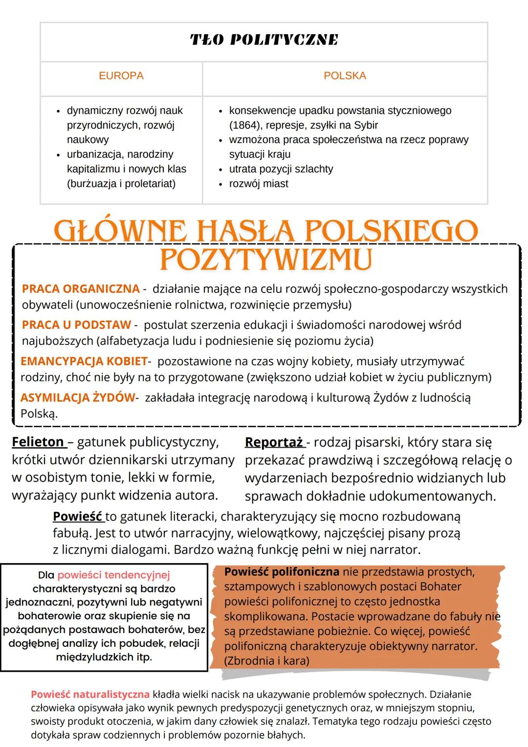 --- OCR Start ---
POZYTYWIZM
ETYMOLOGIA:
Nazwa pozytywizm obowiązuje tylko w Polsce. Reszta
Europy nazywa ją realizm.
Pochodzi ona od dzieła