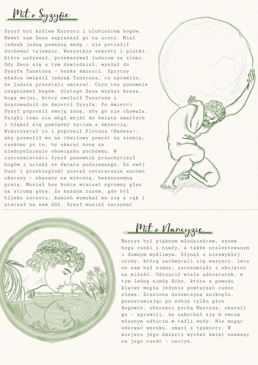 -Jan Panandowski
Mitologia Grecka cz.1
Czym jest Mit?
Stworzenie Swiata
Gatunek epiki, opowiadanie o starożytnych bogach, bohaterach oraz wi