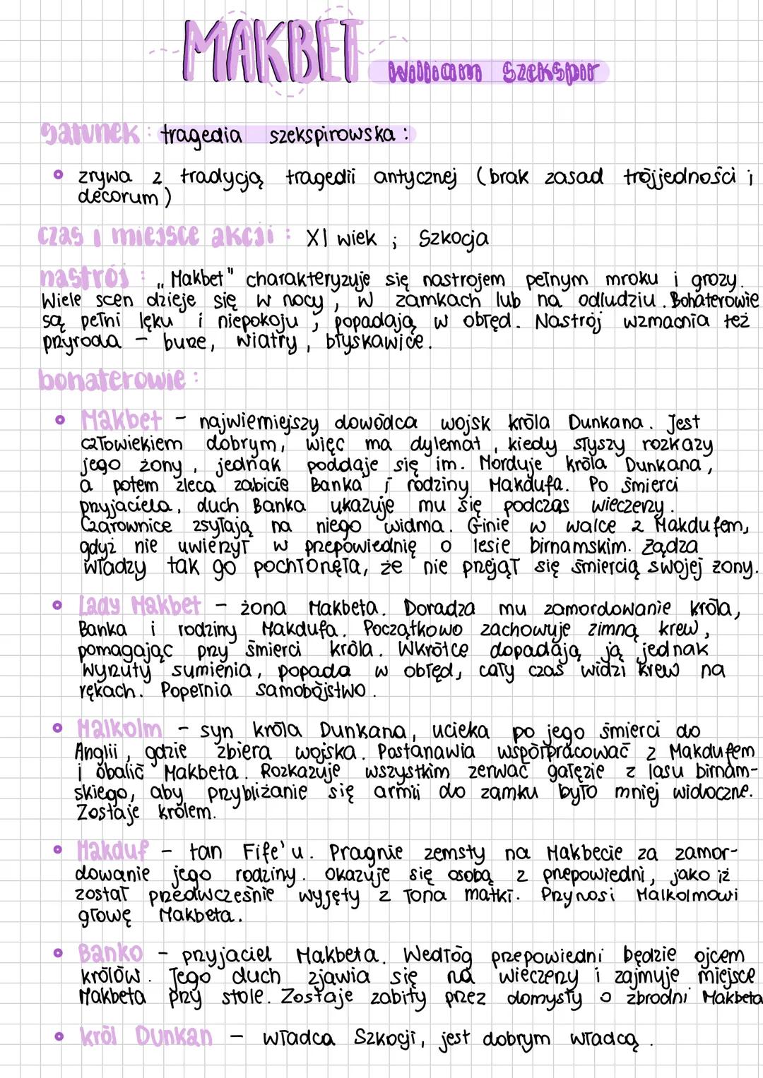 Makbet - Szekspir
