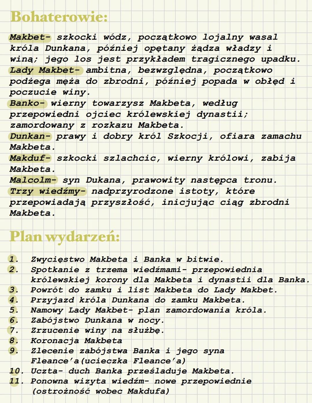 --- OCR Start ---
Makbet
Geneza i kontekst:
William Szekspir
William Szekspir napisał "Makbeta" prawdopodobnie
w 1606 roku, w okresie późne