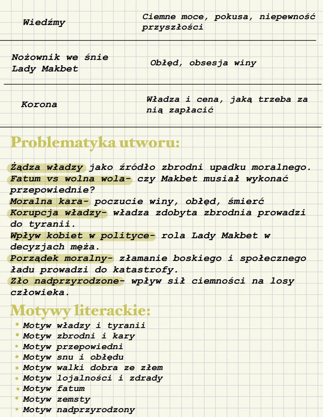 --- OCR Start ---
Makbet
Geneza i kontekst:
William Szekspir
William Szekspir napisał "Makbeta" prawdopodobnie
w 1606 roku, w okresie późne