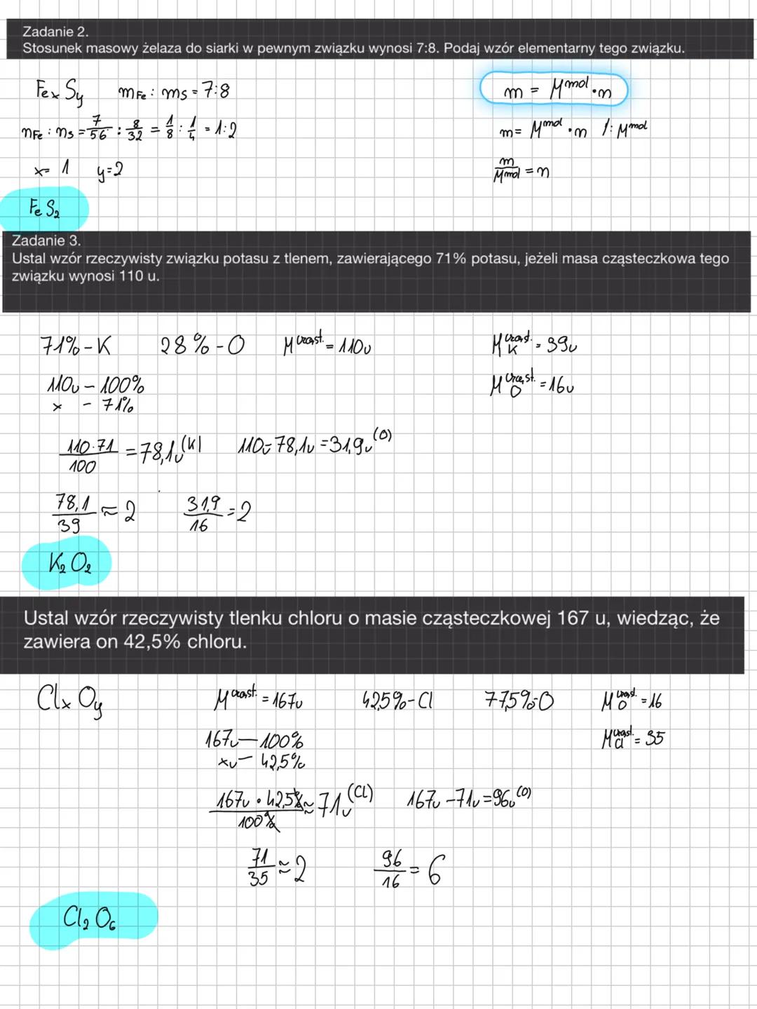 stechiometria prawo stałości składu
Prawo stałości skladu - pienviosther Terere, sis a stolym stosunku wrogowym, niezależnym
Zadanie 1
od sp