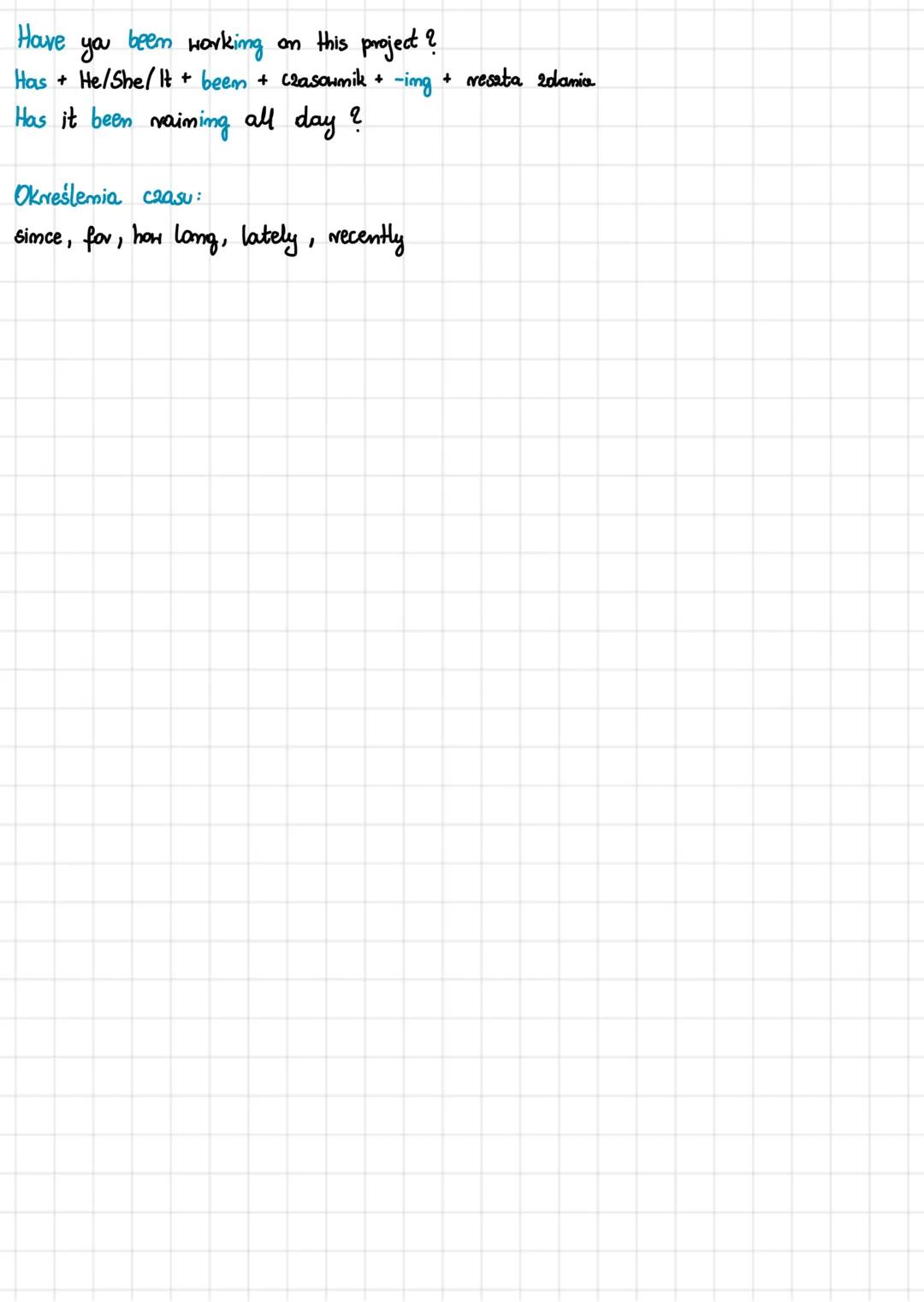 Present tenses → Czasy teraźniejsze
1) Present Simple
Czas Present Simple używa się do:
* mówienia o posiadaniu czegoś
I have a new bike.
*