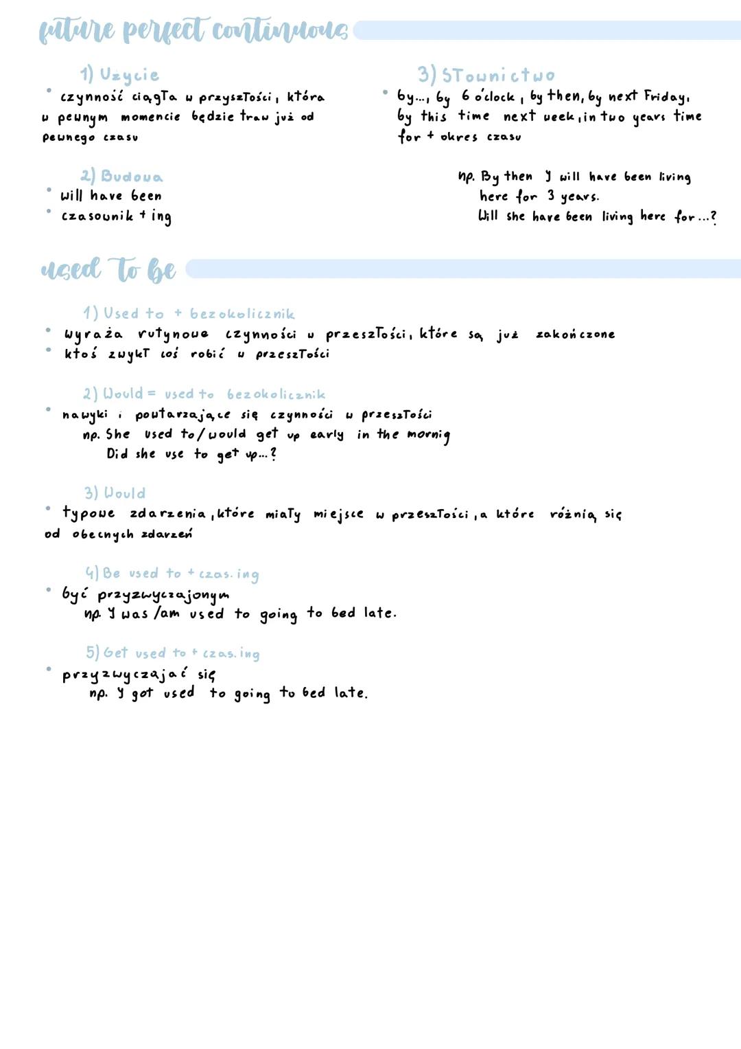 present simple
1) Uzycie
* rutyna, uczucia
* fakty, prawa natury
harmonogramy
2) Budoua
podstawowa forma czasownika
He/She/It - s/es
Do/Does