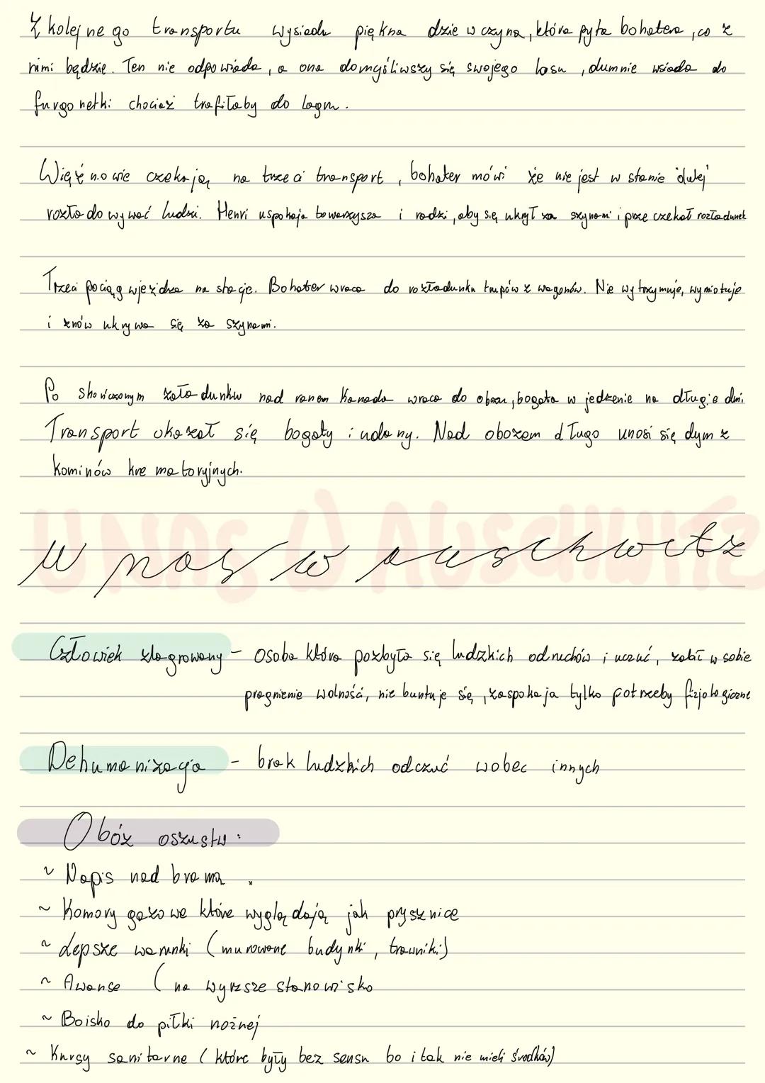 --- OCR Start ---
poregnance
Maria
Narrator Todek + Tadeusz Borowski
Gatunek: Opowiadanie
Tryptyk wojenny.
Miłość
Portą ka
Utrota
(losy głó