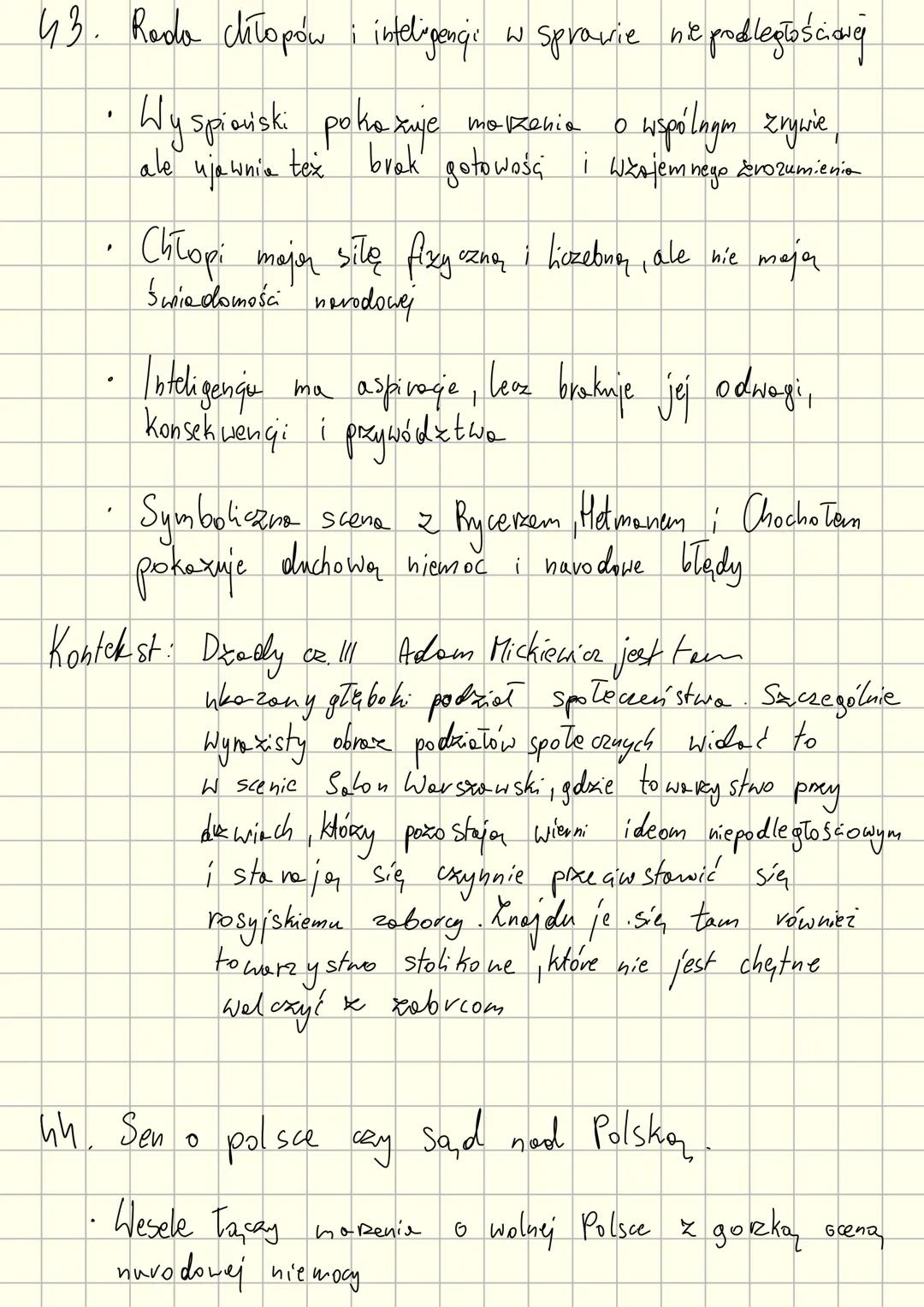 --- OCR Start ---
Dziedy
21. Losy młodzieży polskiej pod zaborami
•Młodzież polska doświadcza brutalnych represji (Wexienie, zsyłki
i przes