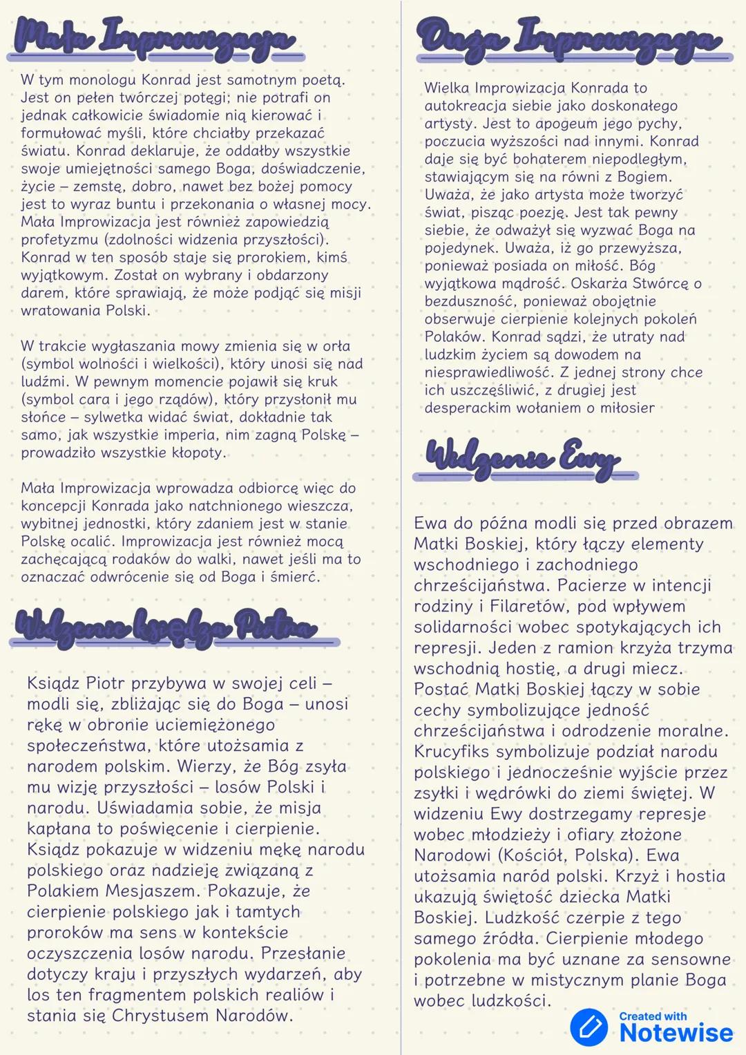 Epoka
- Romantyzm
Gutinnek
Alarm Mechsenneg
Dziady cz.III
Dziady cz. III to dramat romantyczny:
Różne
Brak jedności miejsca, czasu i akcji
m