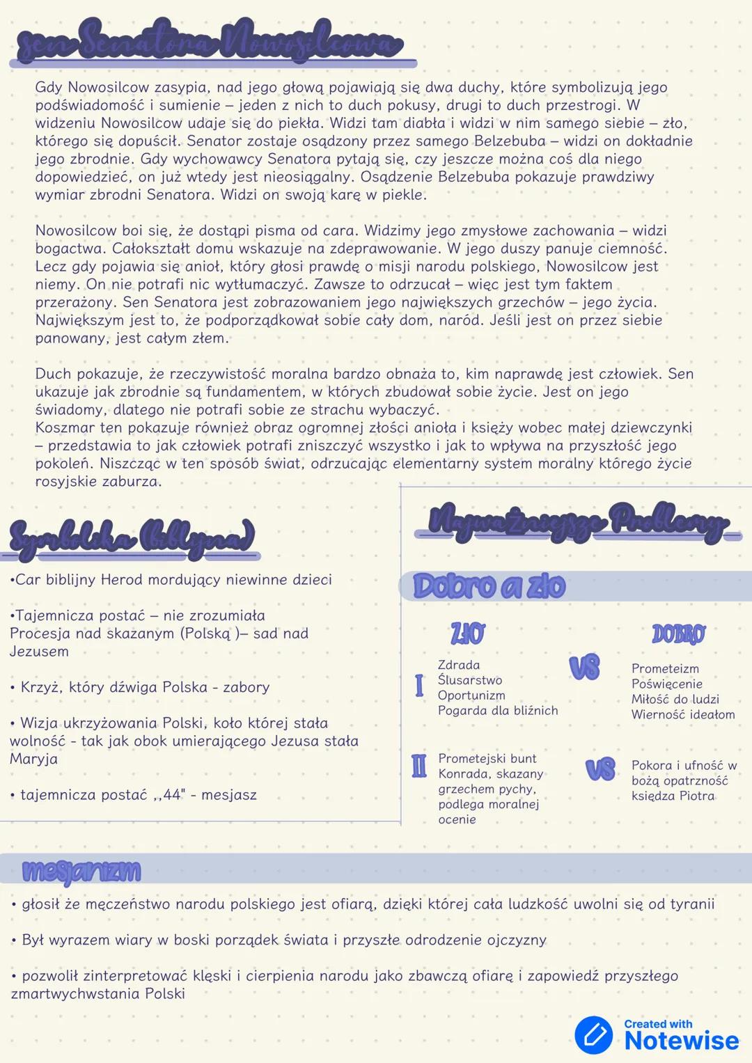 Epoka
- Romantyzm
Gutinnek
Alarm Mechsenneg
Dziady cz.III
Dziady cz. III to dramat romantyczny:
Różne
Brak jedności miejsca, czasu i akcji
m