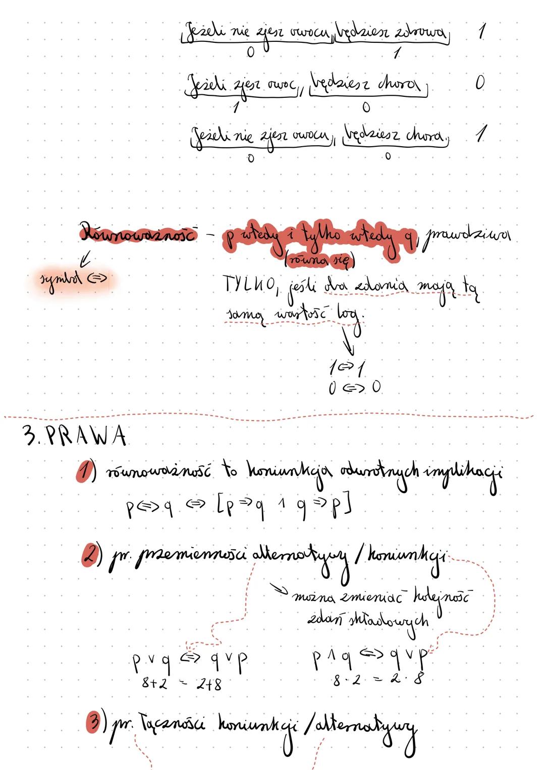 1. POJĘCIA
# Logika
Zdanie logiczne - zd. twierdzące, które można określić
czy to prawda czy fałsz.
oznaczamy
jako $P, q, r, s,...$
np. Ma