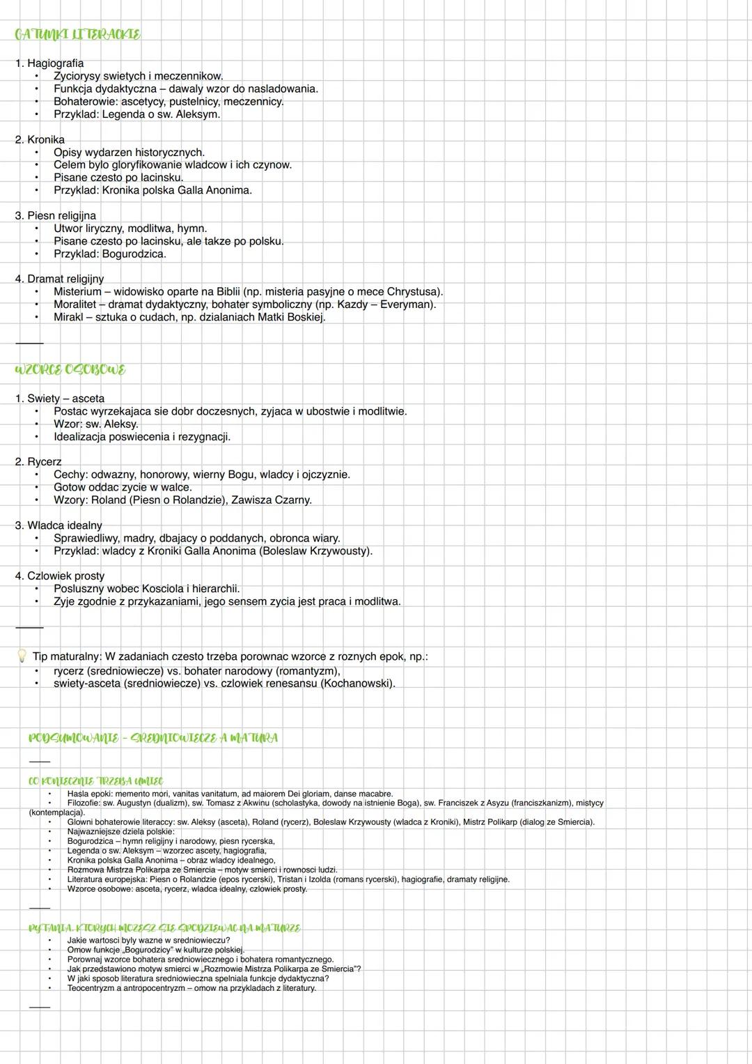 # NAZWA EPOKI
Sredniowiecze
Okres zwany sredniowieczem (lac. *medium aevum* - wieki srednie).
Termin pojawil sie dopiero w renesansie i mi