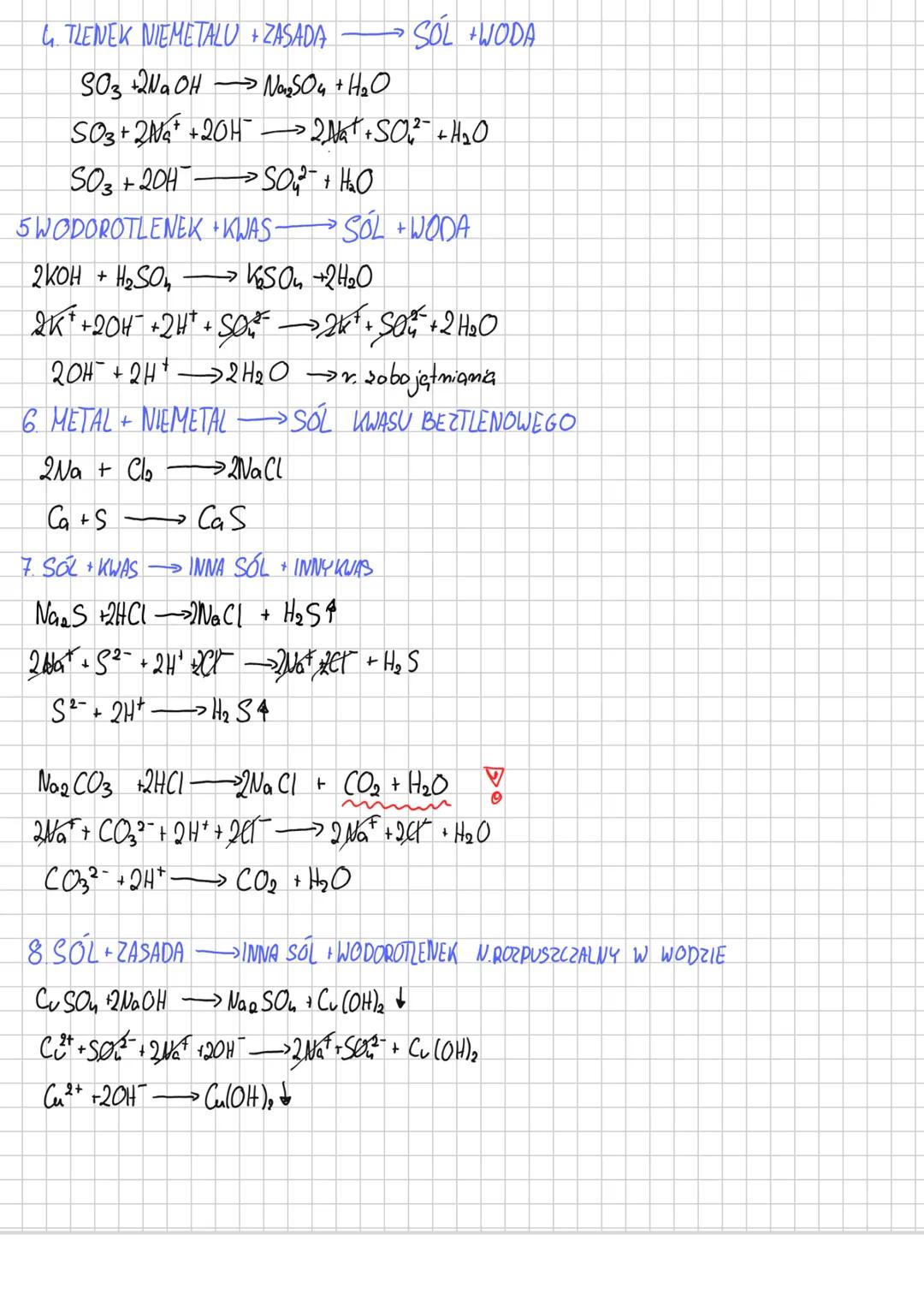 Systematyka związków
nieorganicznych Sole - budowa i
właściwości
Sole - związki chemiczne o budowie jonowej, które zbudowane
są z kationów