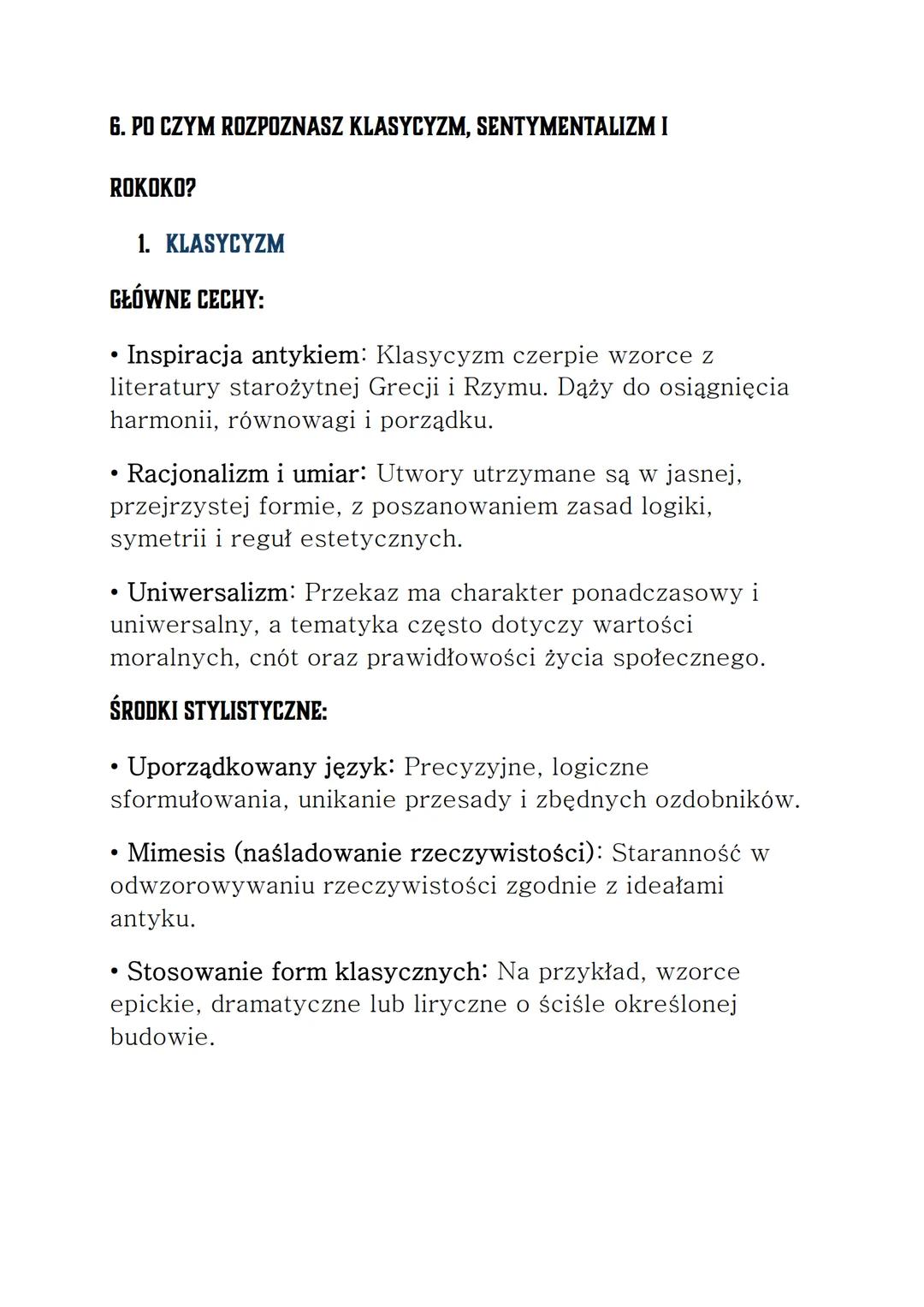 # OŚWIECENIE
NOTATKI WG. ZUZANNY 1. PODAJ RAMY CZASOWE DLA EPOKI OŚWIECENIA W EUROPIE I W POLSCE.
Europa:
Początek; lata 80. XVII w. (Angli