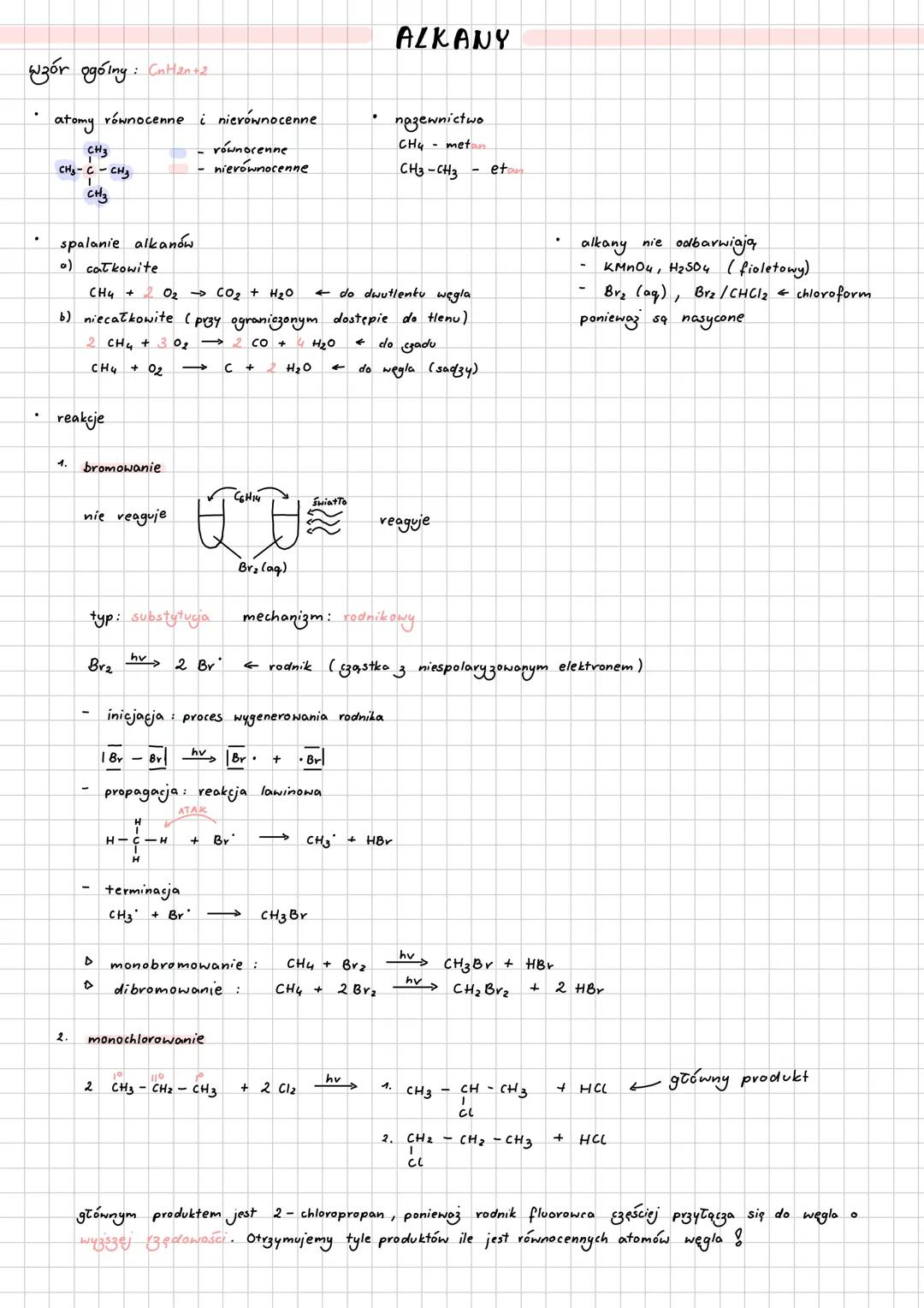 węglowodory (alkany, alkeny, alkiny, areny)